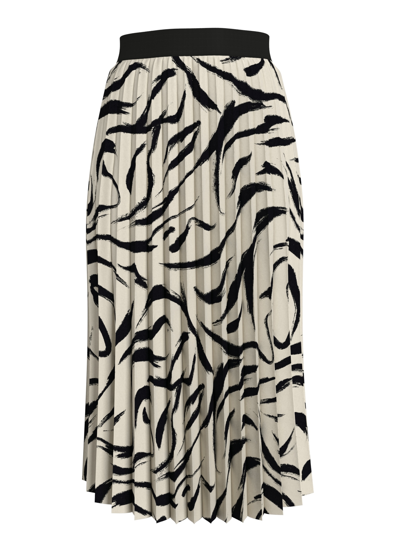 Vila Plisseerock »VINITBAN PRINT SKIRT - NOOS«