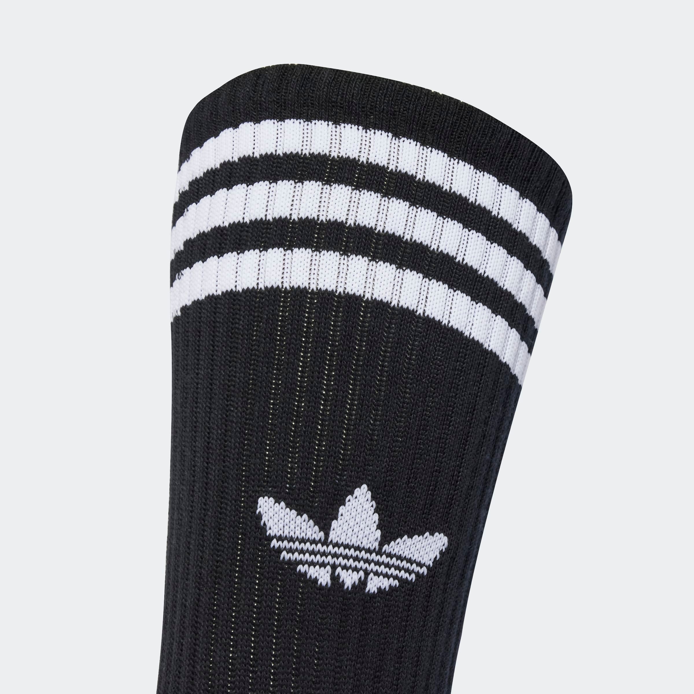 adidas Originals Sportsocken »3S HIGH CR S 3P« 3 Paar tlg. für verschiedene Aktivitäten, wadenlange Passform