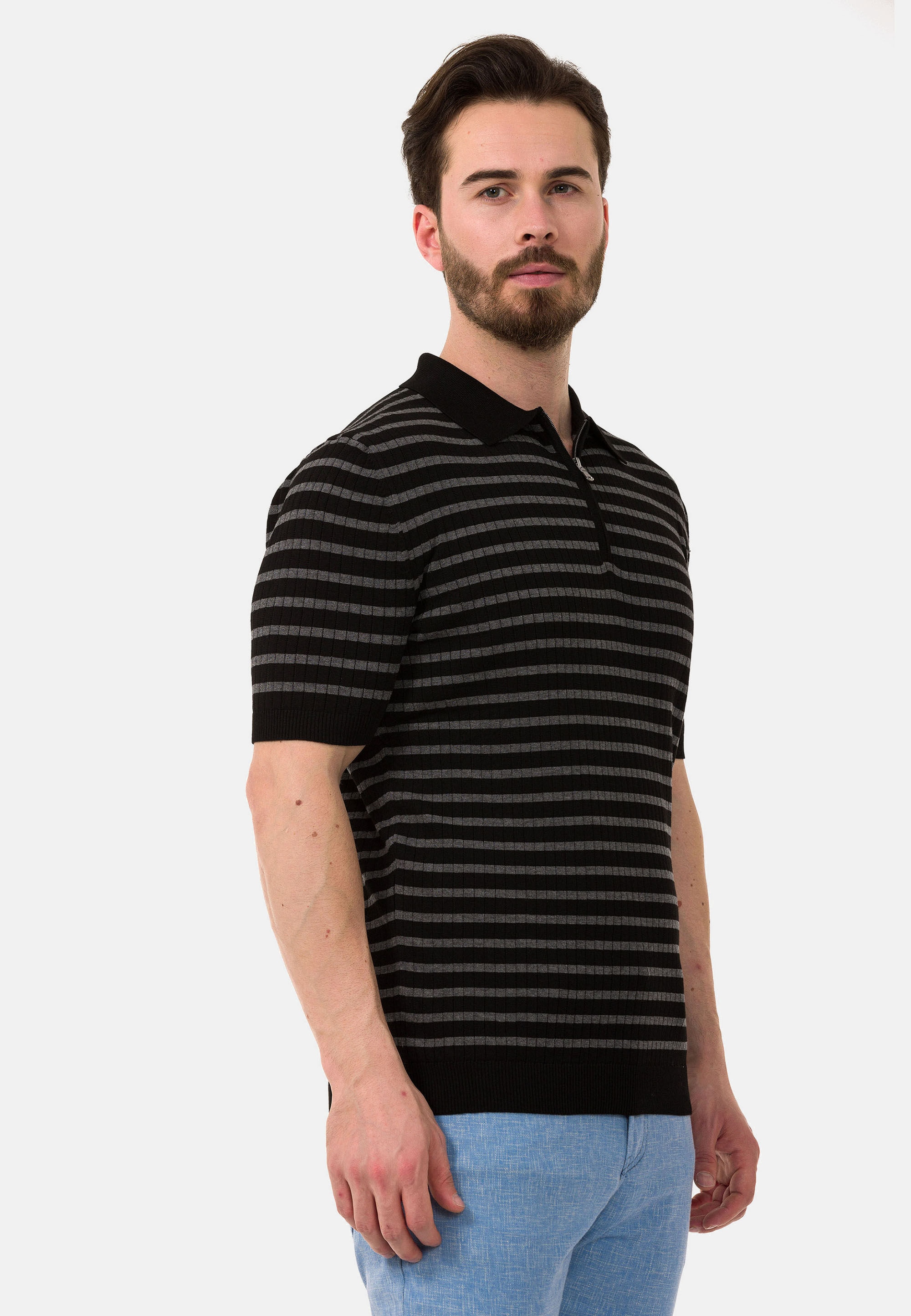 Cipo & Baxx T-Shirt »CT751« gerade geschnitten