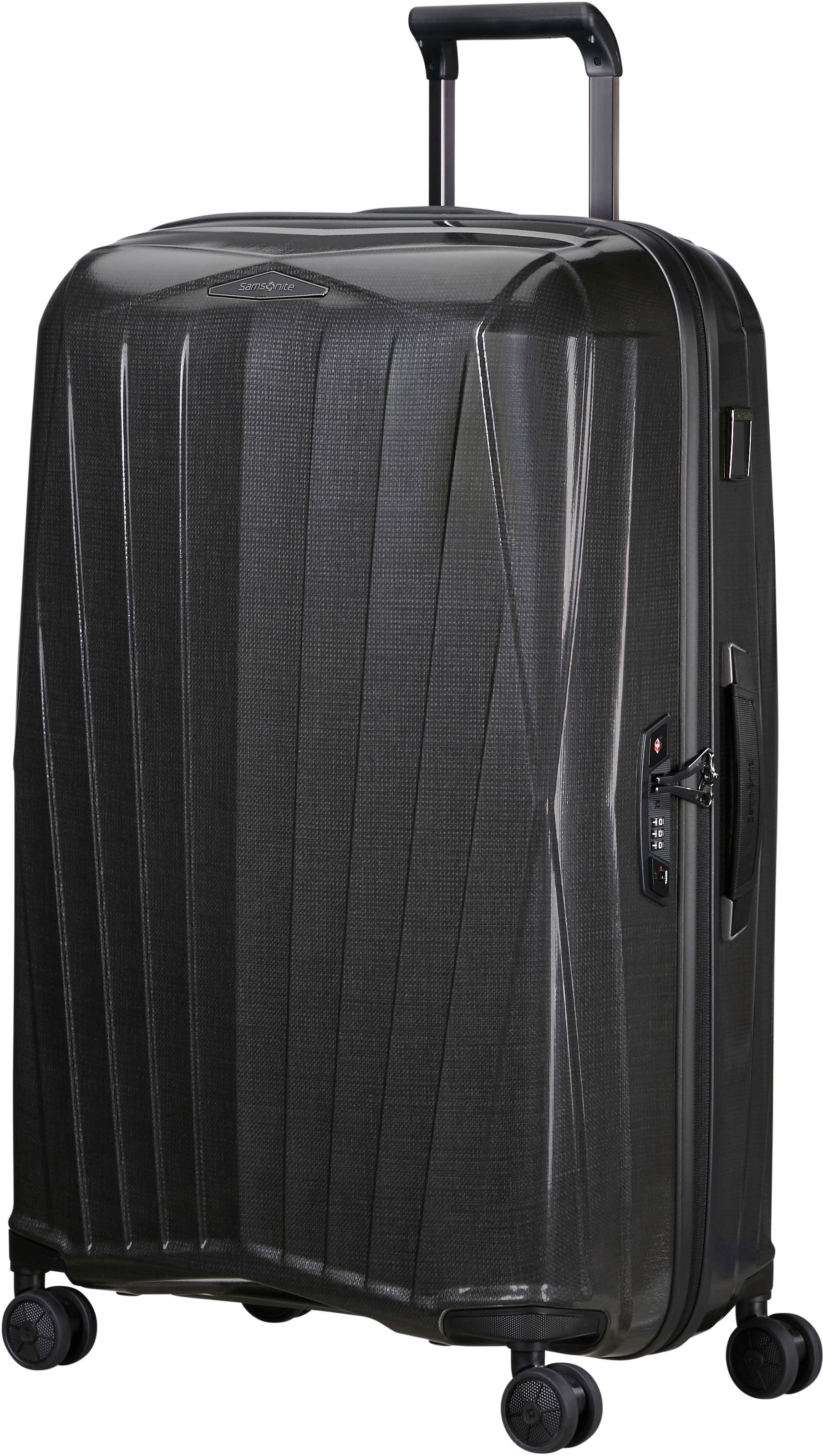 Samsonite Hartschalen-Trolley »MAJOR-LITE, verschiedene Größen und Farben«, 4 Rollen, Reisekoffer Volumenerweiterung bei S Reisegepäck Made in Europe