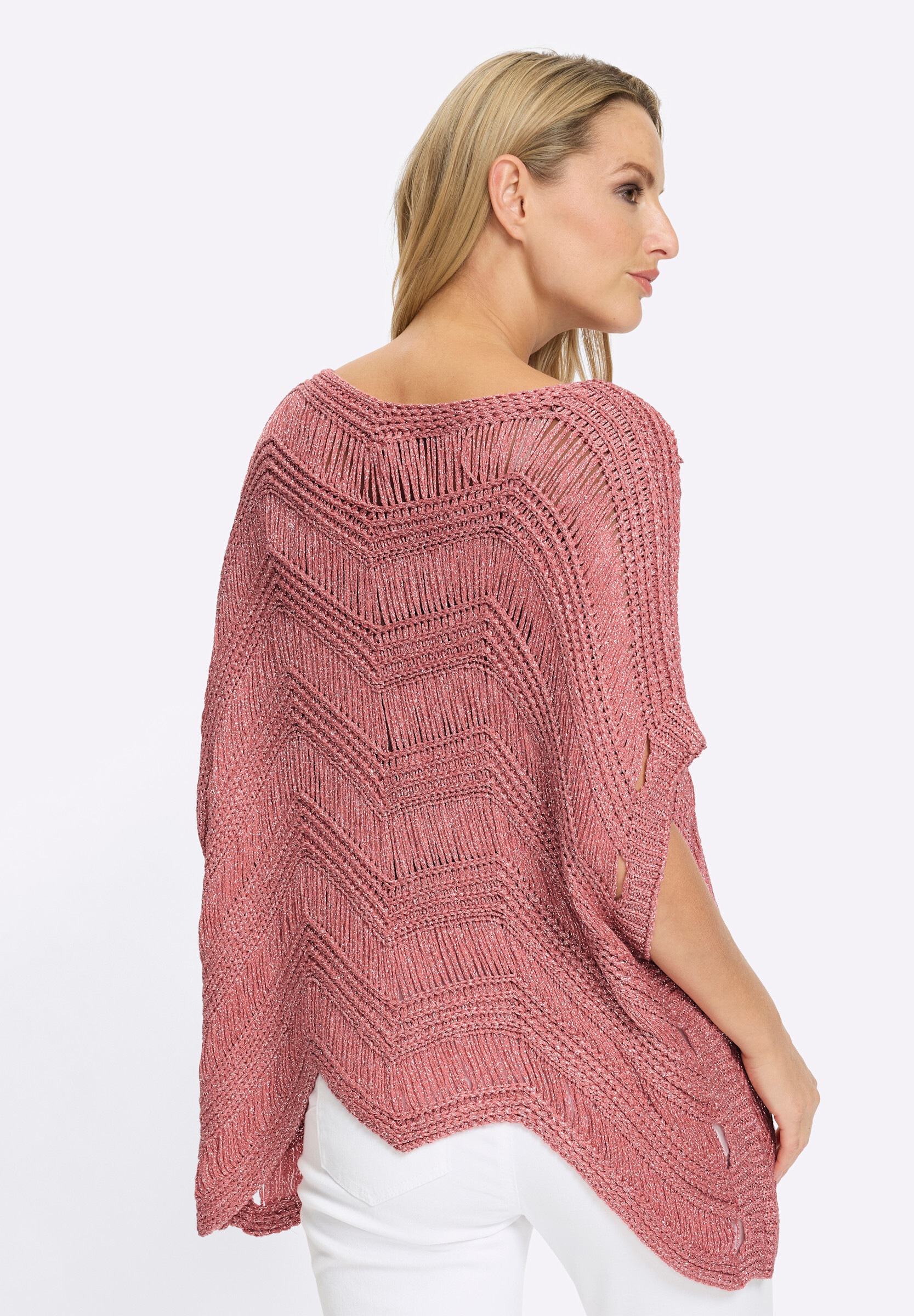 heine Strickpullover »Pullover Oversize-Pullover mit Glanzgarn«
