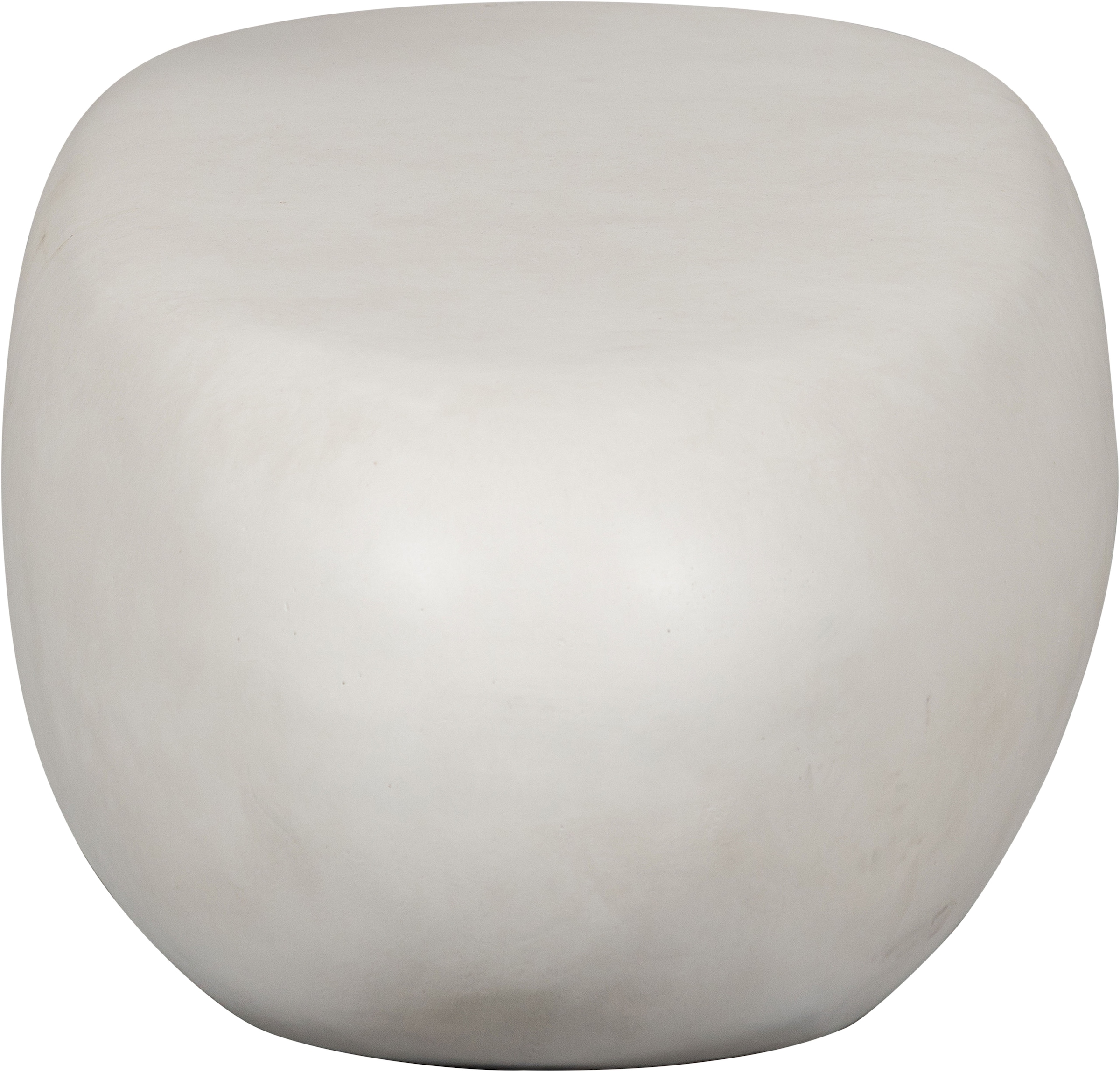 WOOOD Couchtisch »Pebble aus Fiberclay mit abgerundeter organischer Form« Glasfaser-Ton-Verbund, Tragkraft 90 kg, ausschließlich Innenbereich