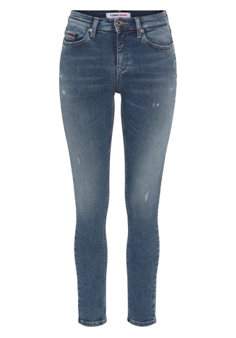 Tommy Jeans Skinny-fit-Jeans »NORA MR SKNY DF2271«, mit leichten Destroyed-Effekten kaufen
