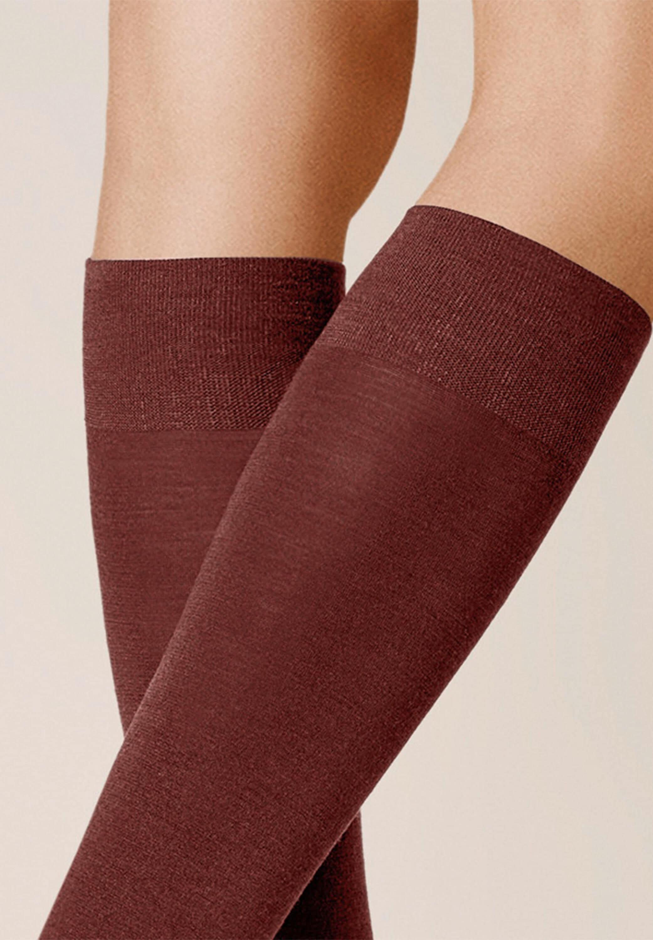 KUNERT Kniestrümpfe »Kniestrumpf Sensual Cotton«