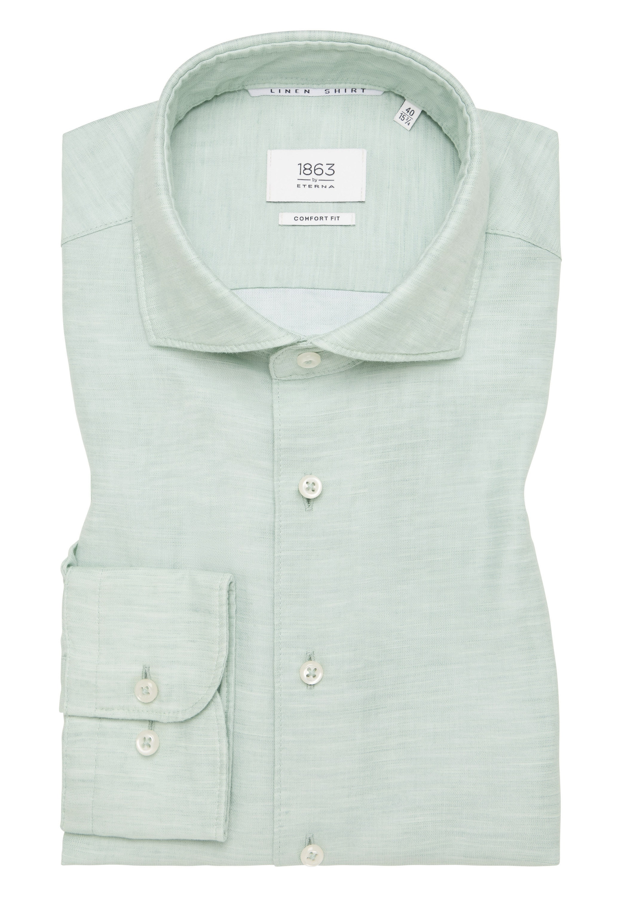 Eterna Langarmhemd »COMFORT FIT« EASY IRON (bügelleicht)
