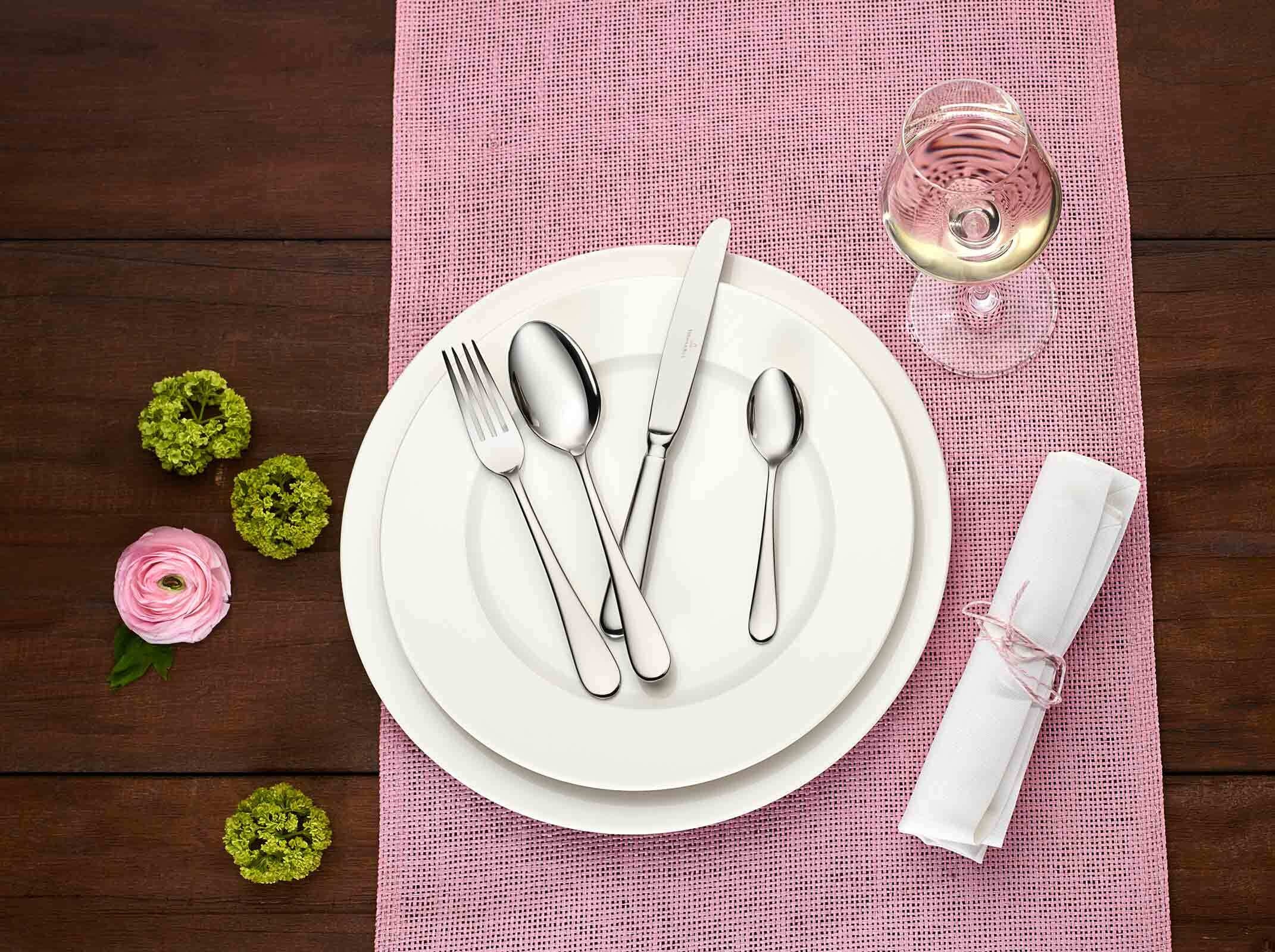 Villeroy & Boch Besteck-Set »Tafelbesteck Oscar 24er Set silber«