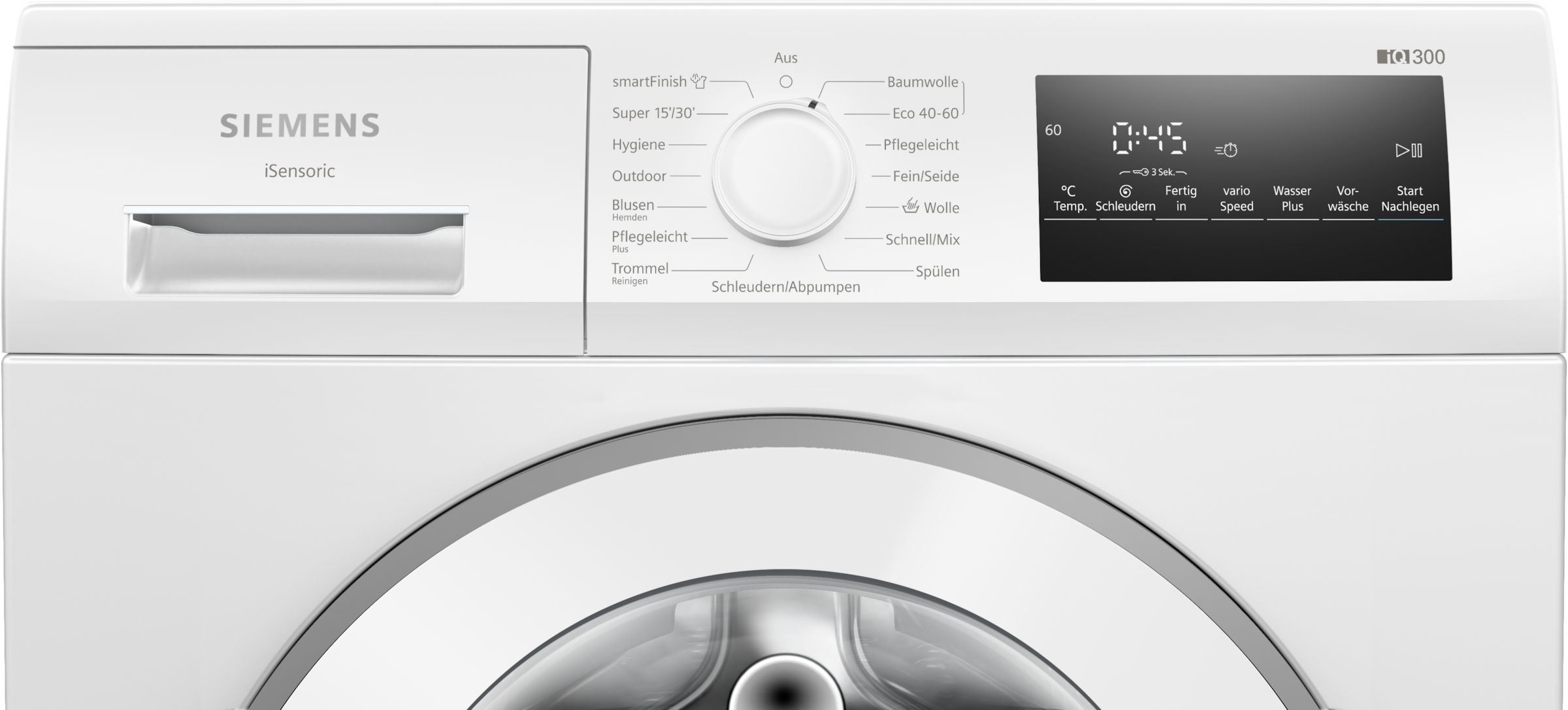 SIEMENS Waschmaschine iQ300 »WM14N22A« 9 kg 1400 U/min