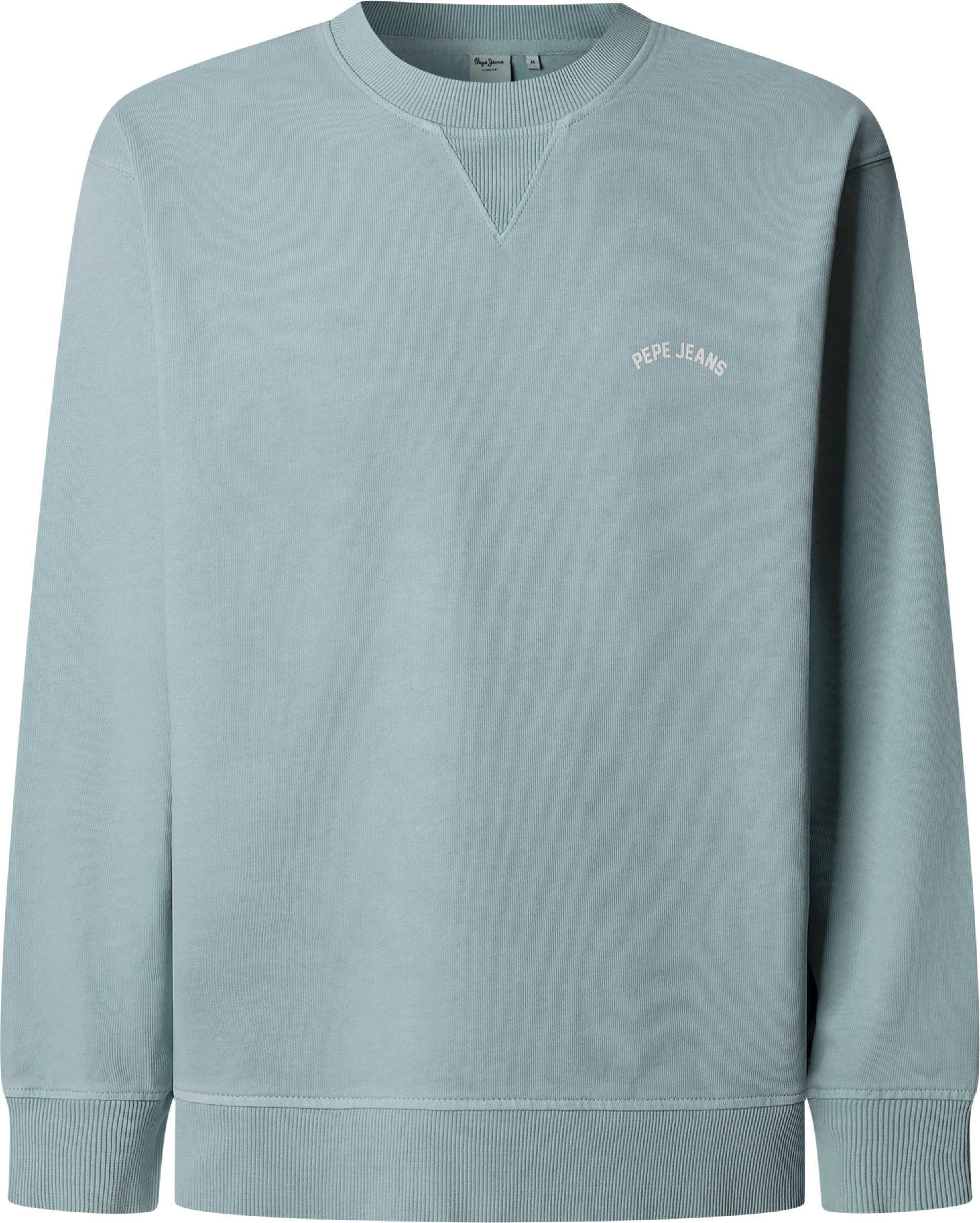 Pepe Jeans Sweatshirt »JOHN CREW«, mit Rippeinsatz am Rundhals, Logoschriftzug
