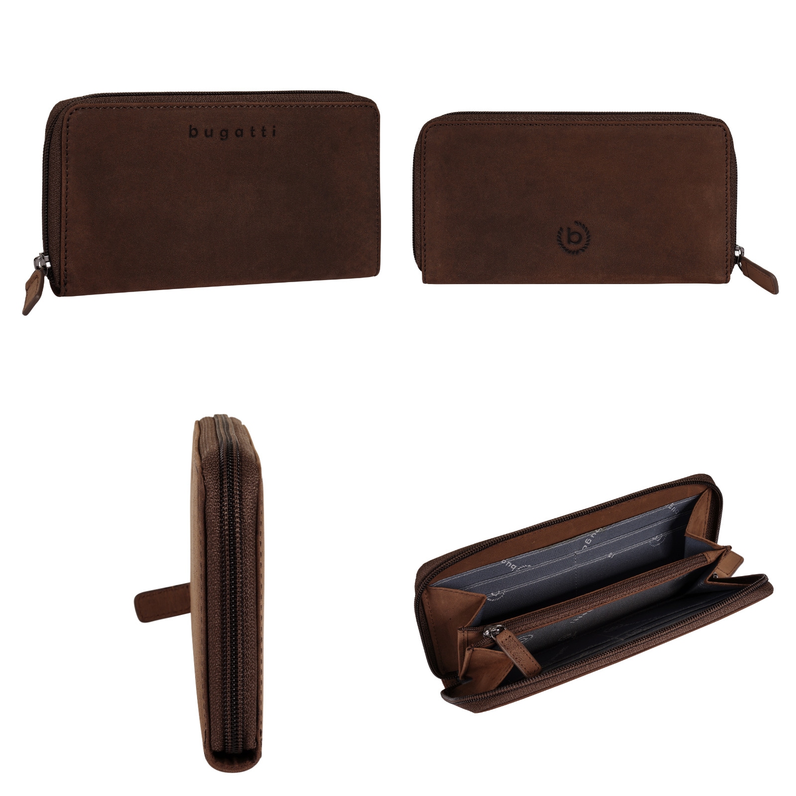 bugatti Geldbörse »LUCA« echt Leder