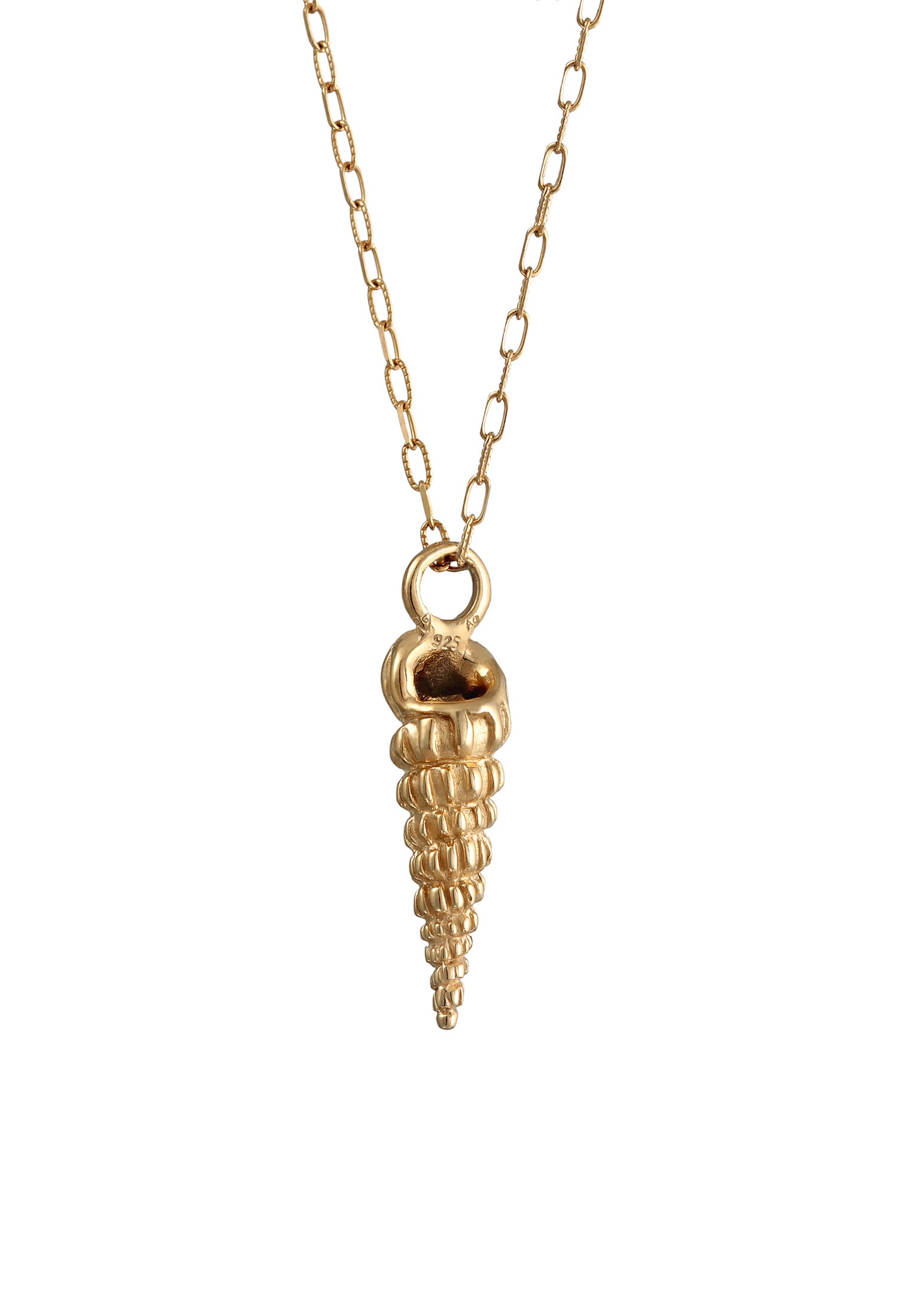 Elli Kette mit Anhänger »Halskette Muschel Sommer Mode Trend 925 Silber«
