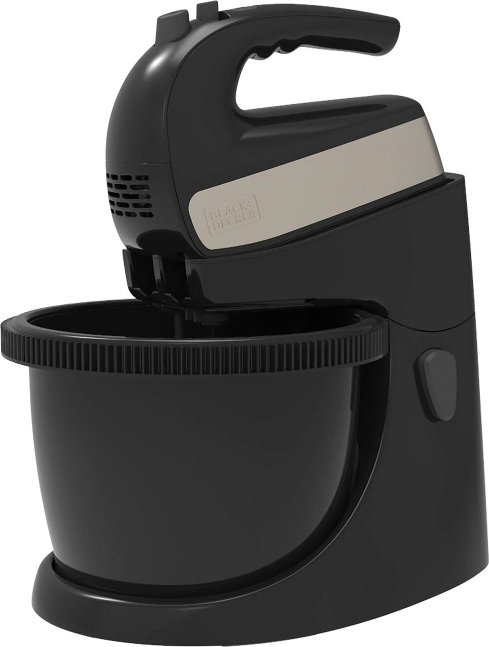 Black + Decker Handmixer »BXMXA500E / ES9130090B mit Schüssel«, 500 W