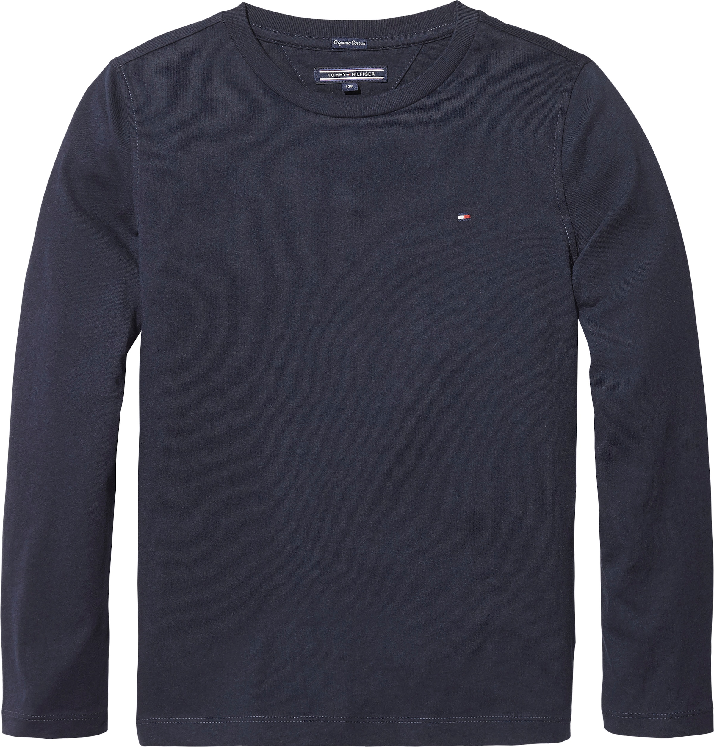 Tommy Hilfiger Langarmshirt »BOYS BASIC CN KNIT L/S«