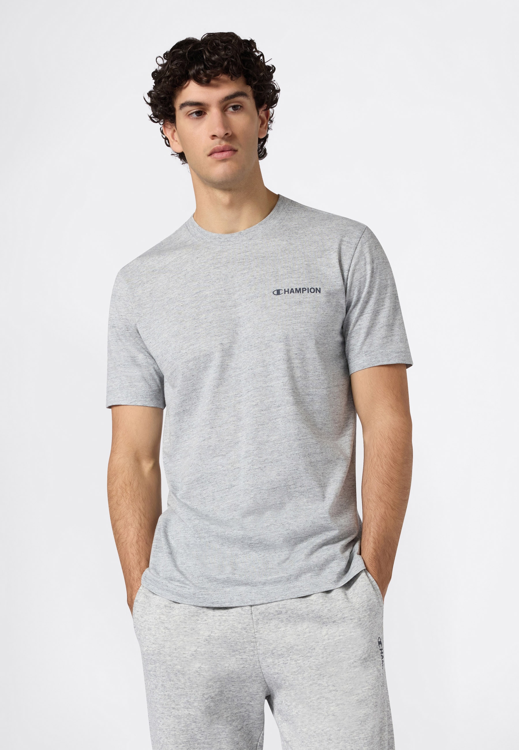 Champion T-Shirt »Graphic Crewneck T-Shirt« sportlicher Stil, aus Baumwolle