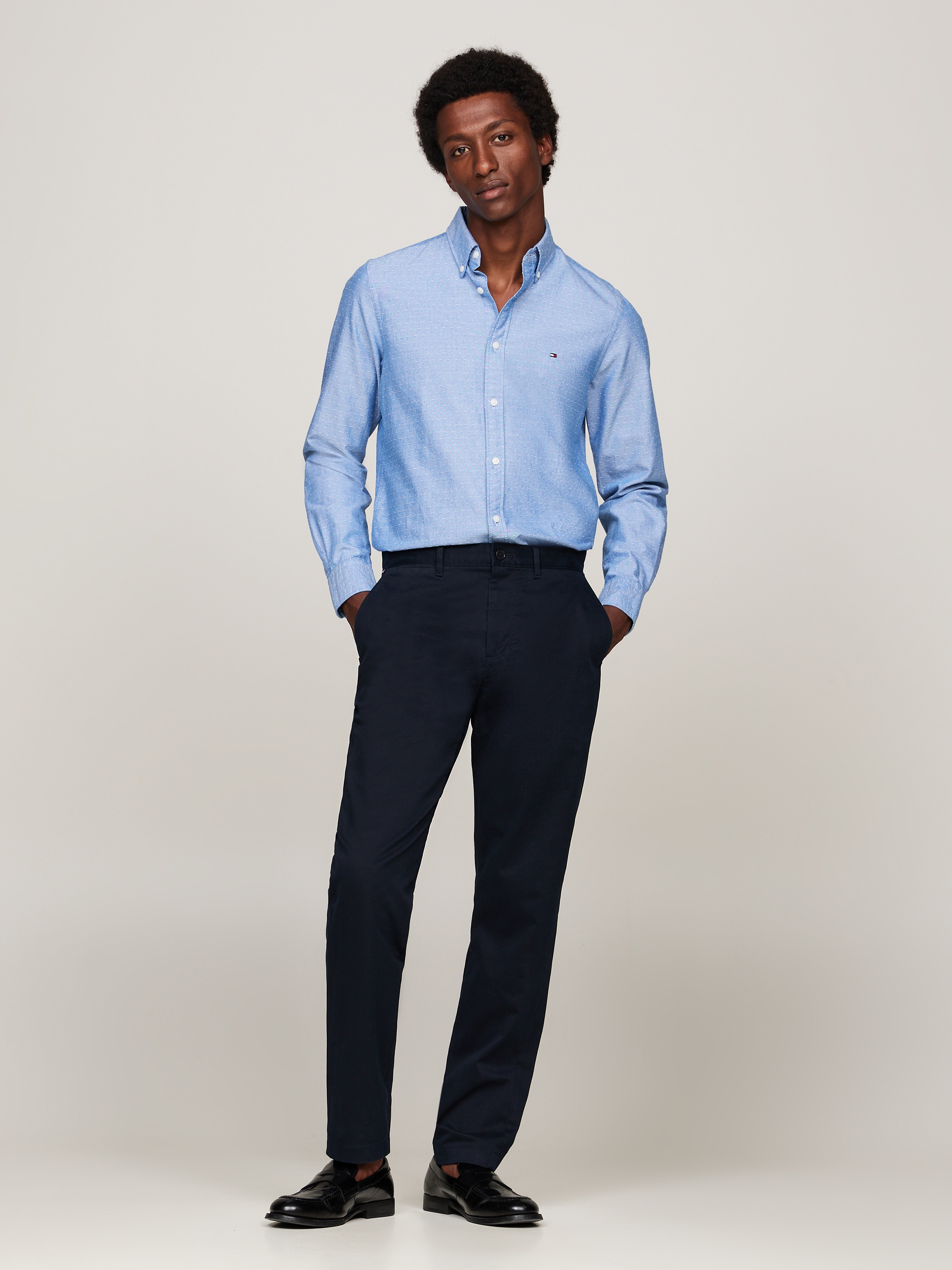 Tommy Hilfiger Langarmhemd »OXFORD DOBBY SF SHIRT«