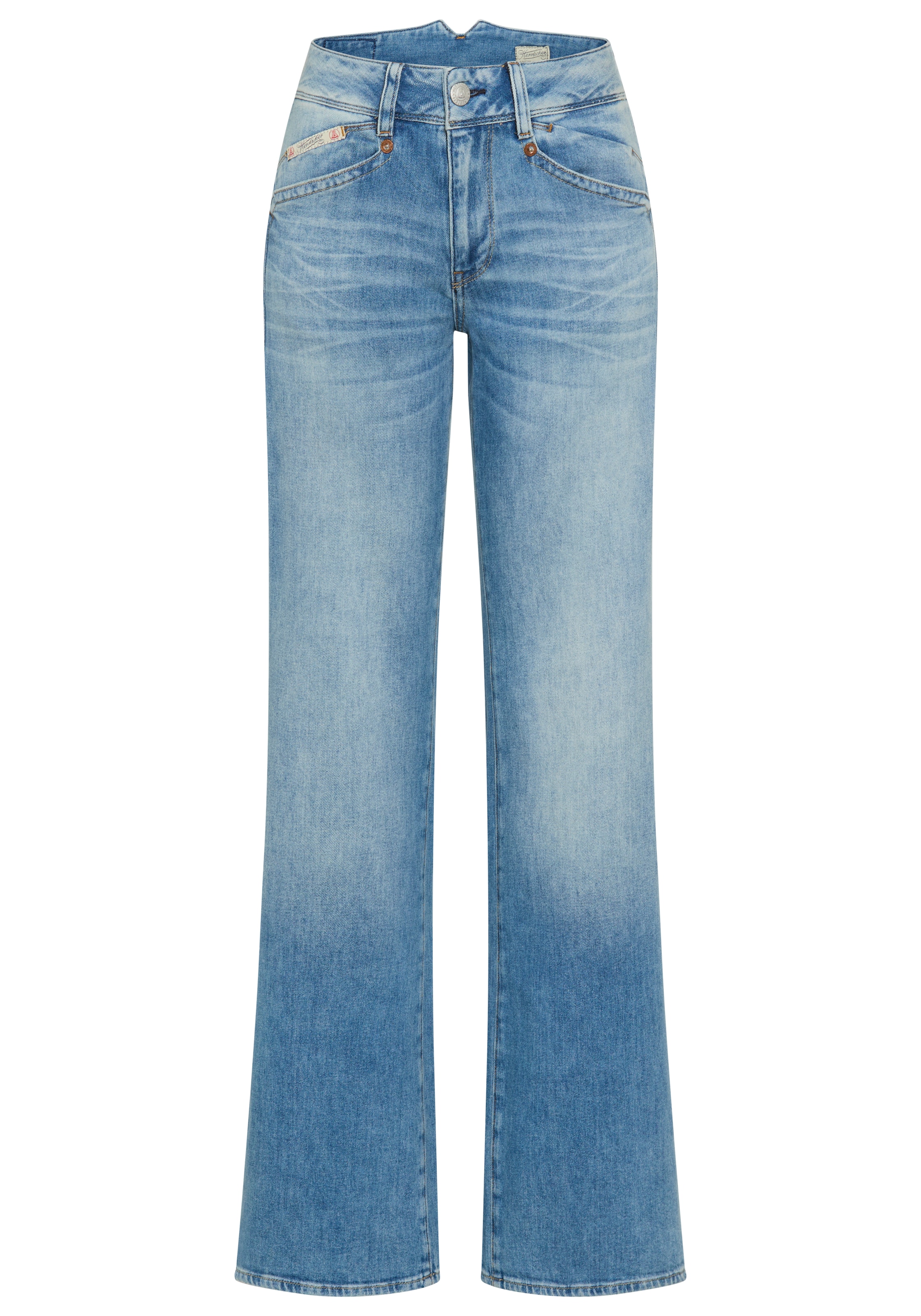 Herrlicher Straight-Jeans »Prime New Denim Stretch« mit Spitzbund hinten