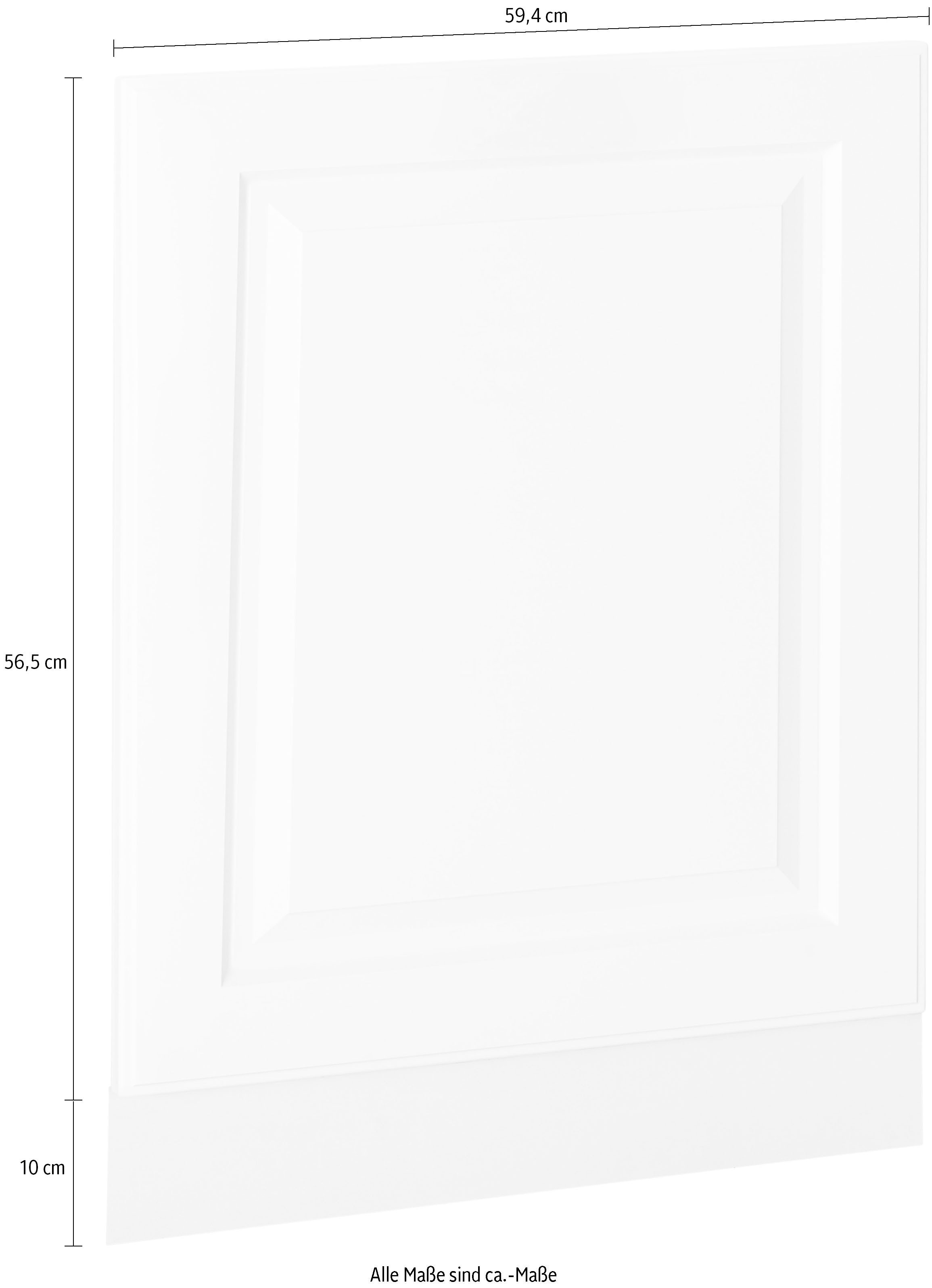 wiho Küchen Möbelblende »Erla«, 60 cm breit, für teilintegrierbaren  Geschirrspüler | OTTO