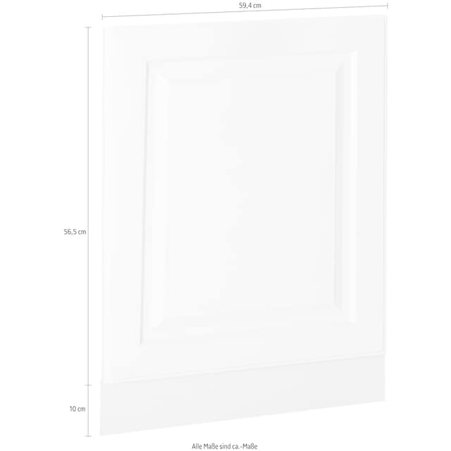 wiho Küchen Möbelblende »Erla«, 60 cm breit, für teilintegrierbaren  Geschirrspüler | OTTO