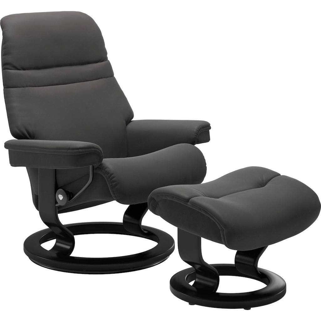 Stressless® Relaxsessel »Sunrise«, (Set, Relaxsessel mit Hocker)