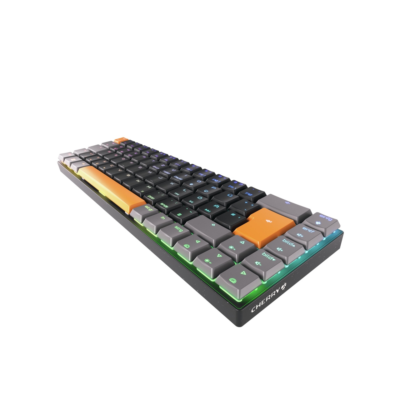 Cherry Gaming-Tastatur »MX-LP 2.1 Compact Wireless«, MX Low Profile Technologie