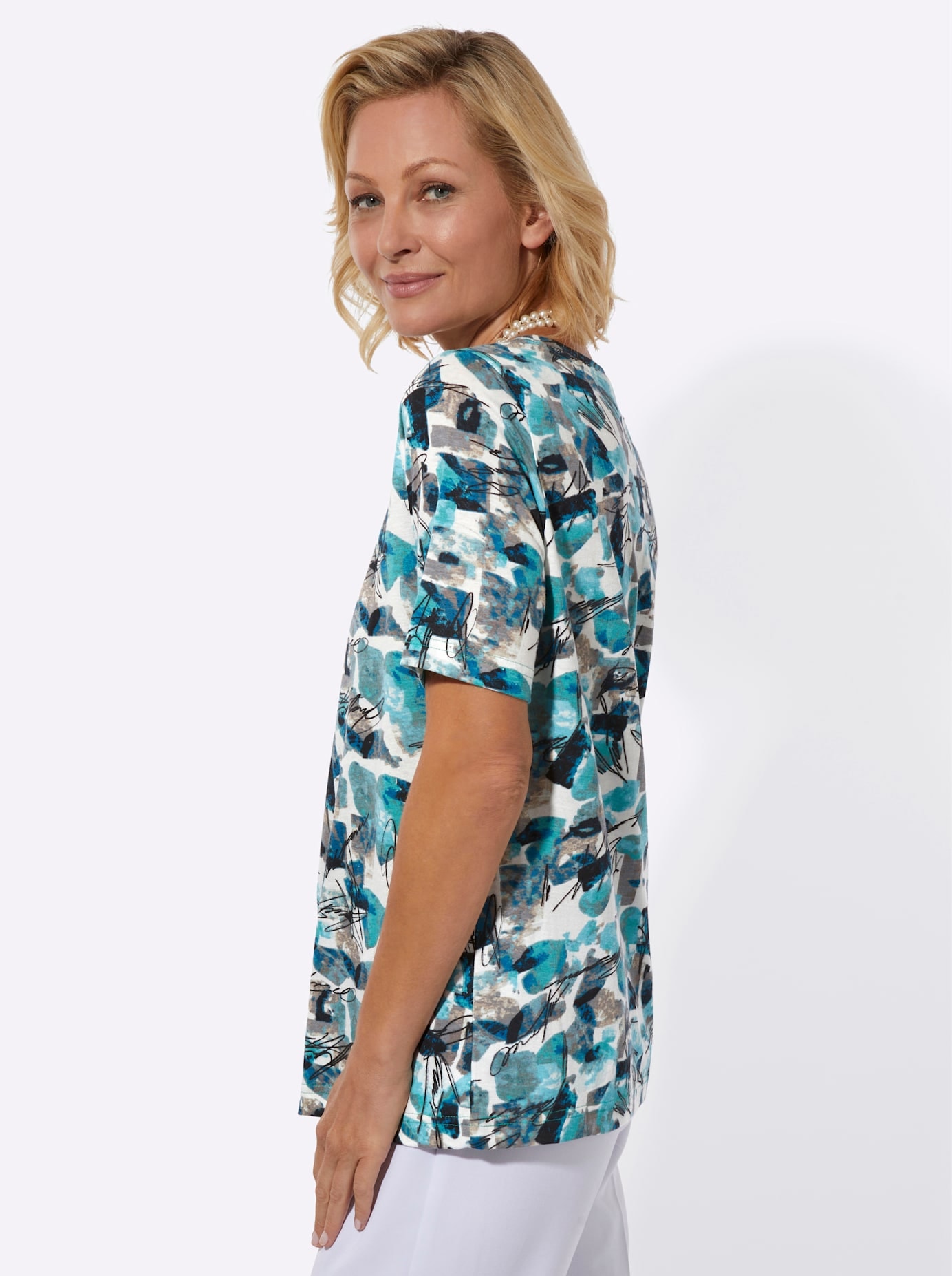 Classic Rundhalsshirt »Kurzarm-Shirt« 1 tlg.