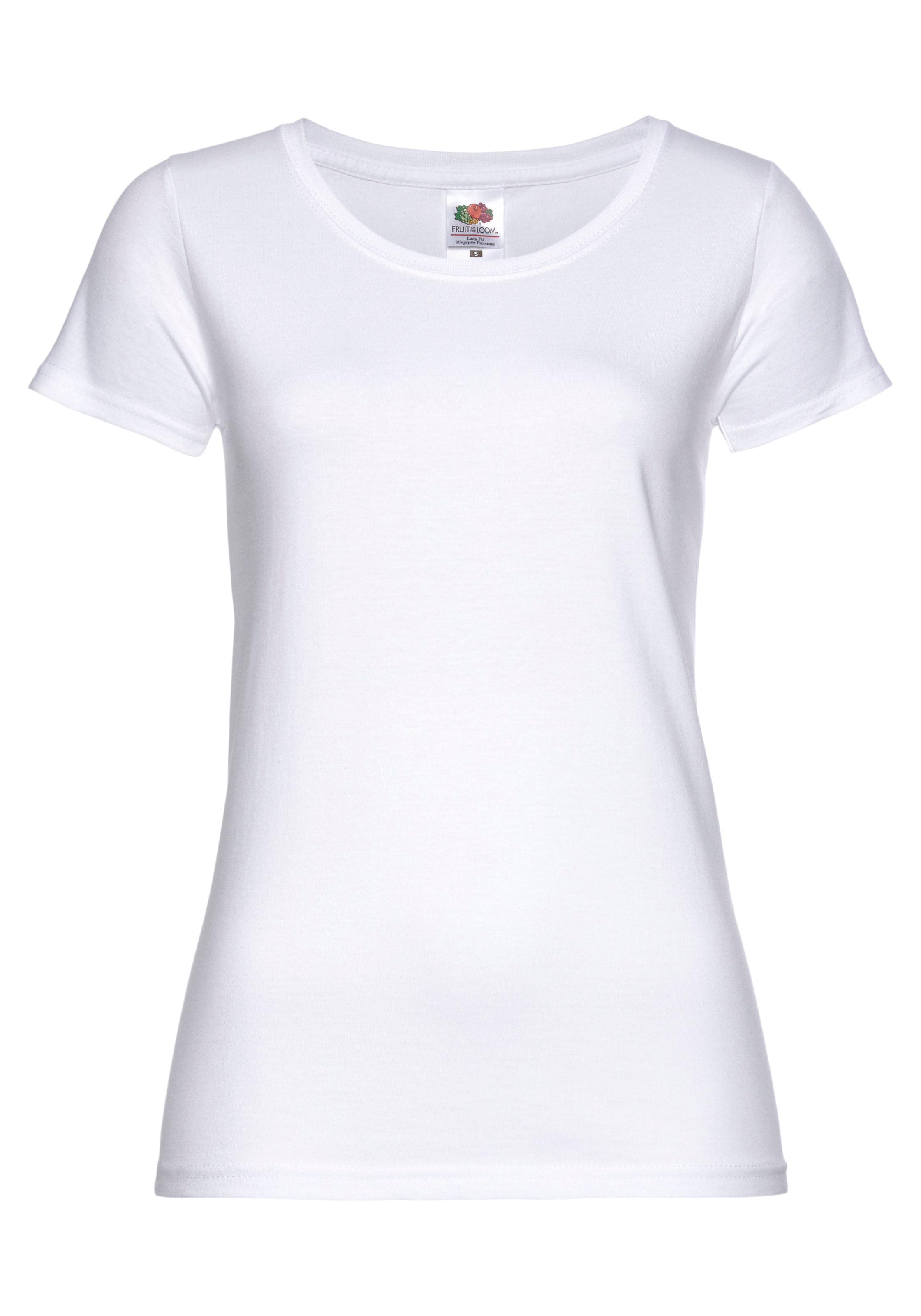 Fruit of the Loom Rundhalsshirt »Lady Fit Premium«