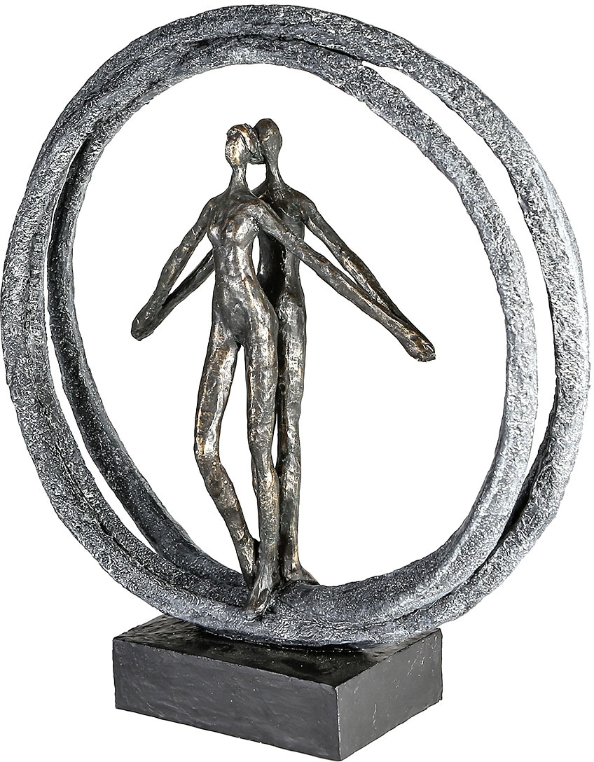 Casablanca by Gilde bronzefarben/schwarz«, Dekofigur im »Skulptur kaufen OTTO Paar online St.), Ring, bei Polyresin (1 bronzefarben/grau/schwarz