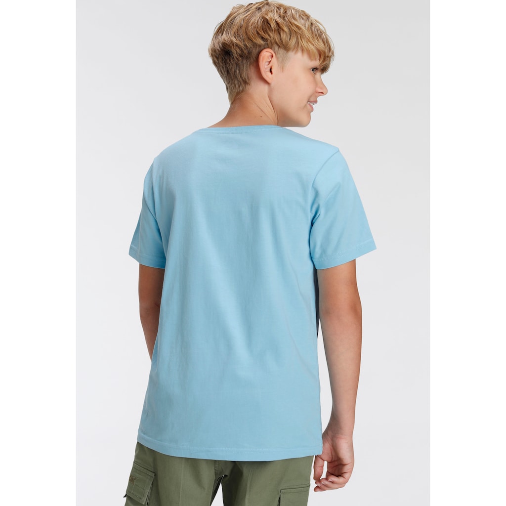 Quiksilver T-Shirt »Jungen Doppelpack mit Logodruck«, (Packung, 2 tlg.)