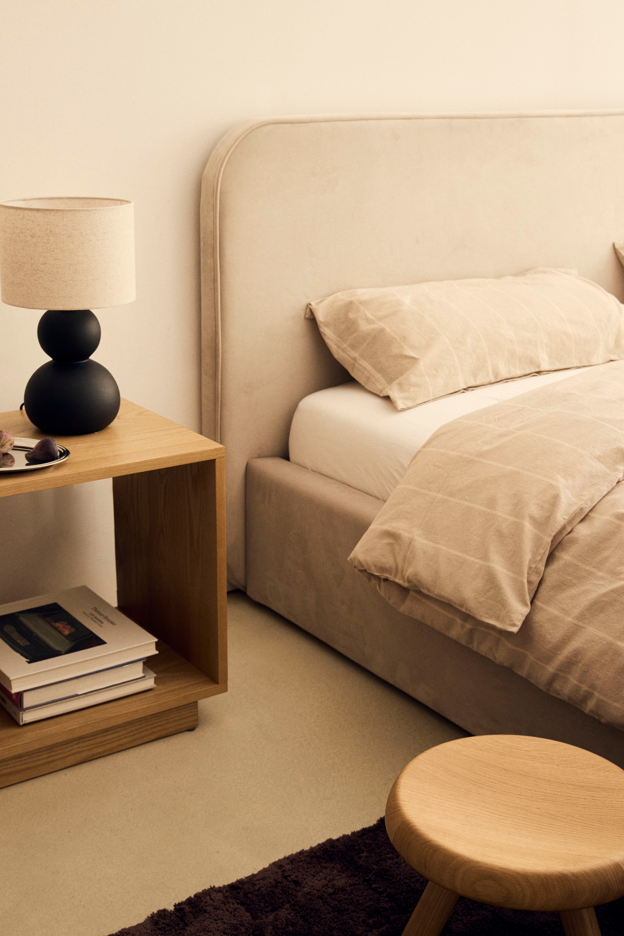 LeGer Home by Lena Gercke Tischleuchte »Malu« E27 1 Stk. max. 40W, Leinenschirm, Keramik, Höhe: 37,5 cm, Ø 22 cm