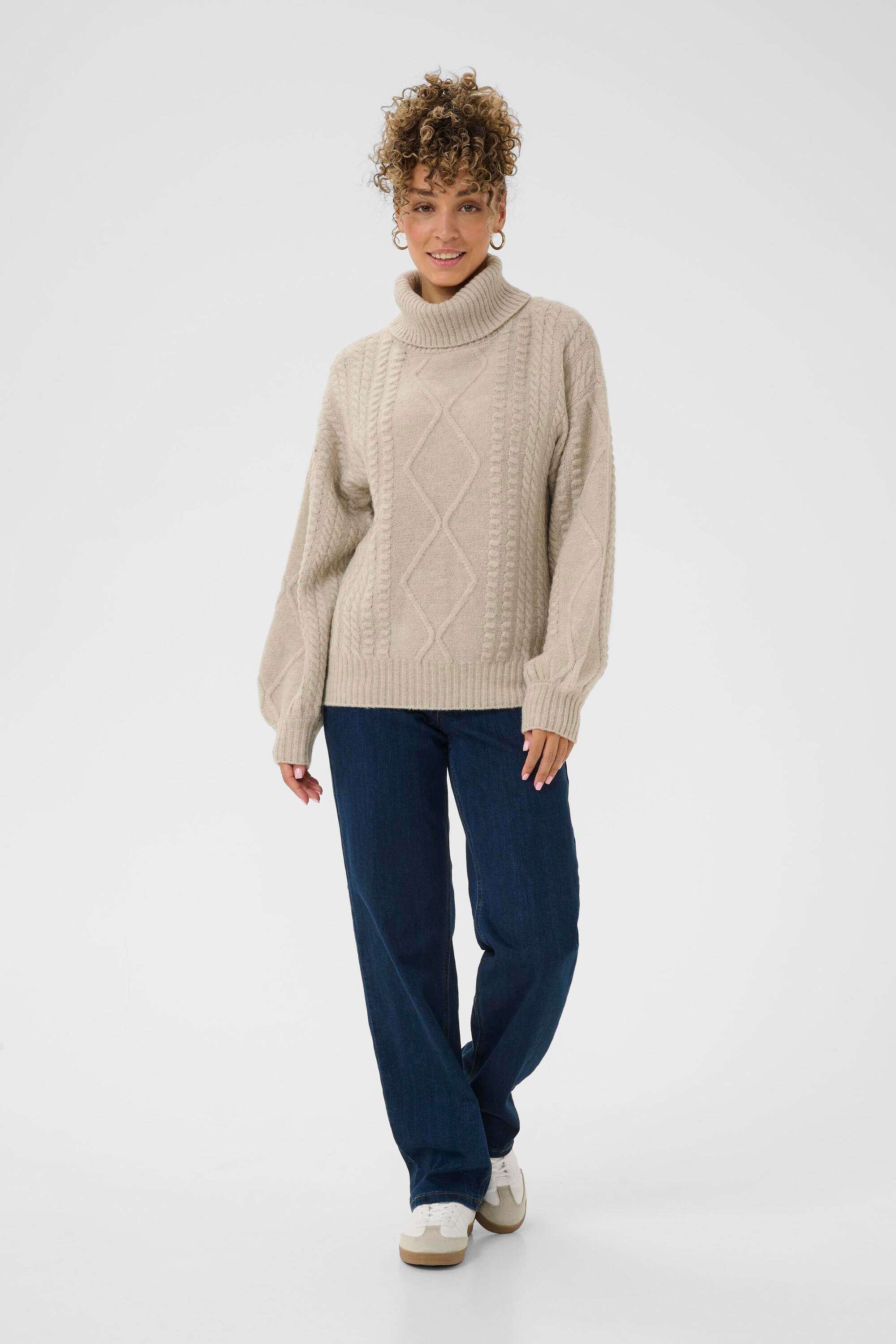 Cream Strickpullover »Strickpullover CRPumpkin«