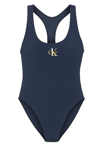 Calvin Klein Swimwear Badeanzug, mit Calvin Klein Logo-Monogramm kaufen