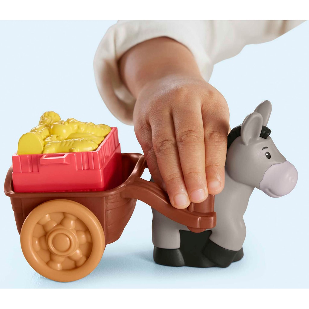 Fisher-Price® Lernspielzeug »Little People Krippe für Kleinkinder«, Mit Licht und Sound