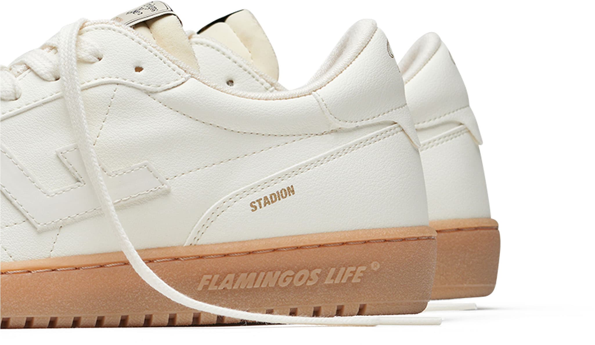 Flamingos Life Sneaker »STADION«, vegane Sneaker, Obermaterial aus 68% Maisresten