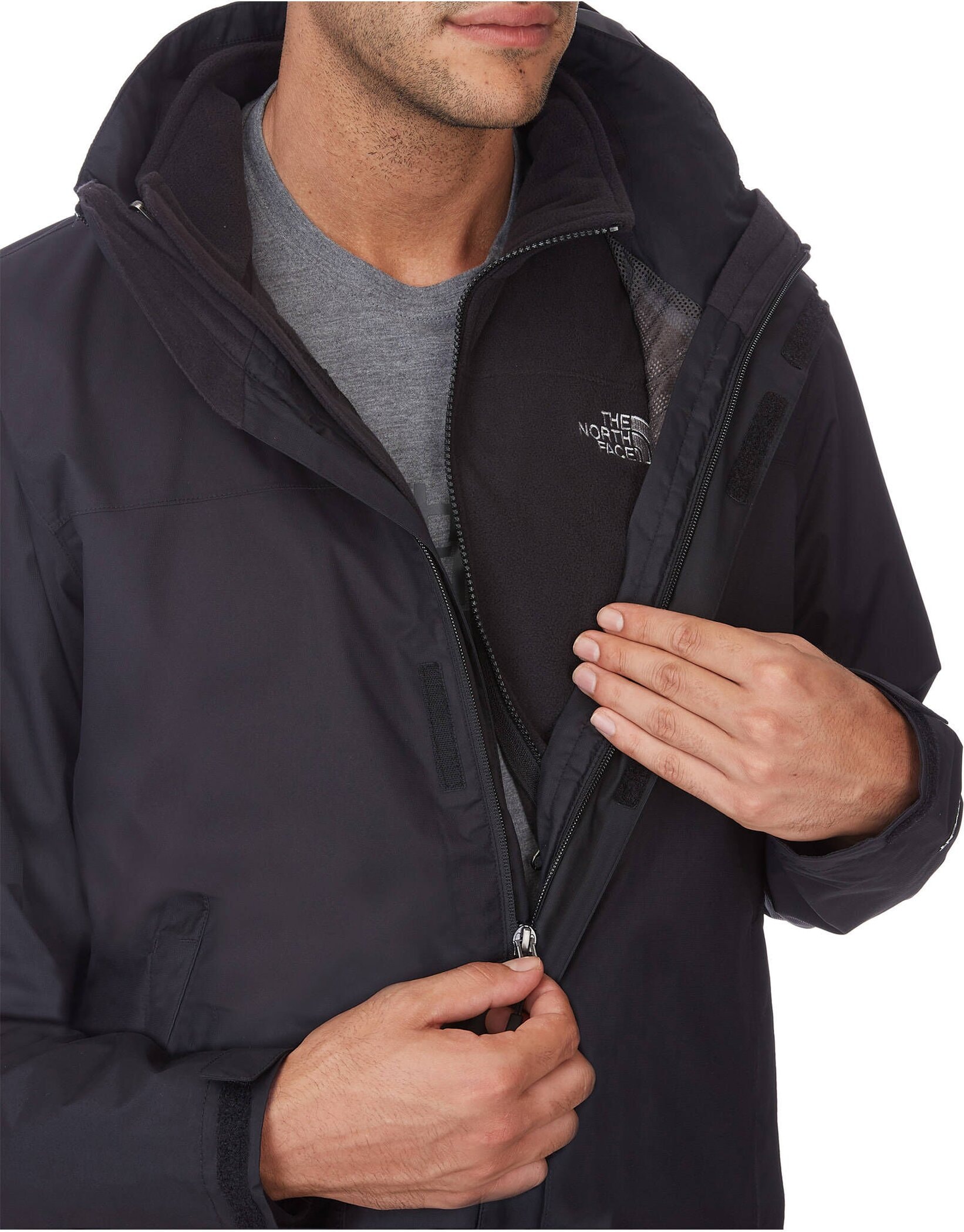The North Face 3-in-1-Funktionsjacke »EVOLVE II TRICLIMATE«, (Set, 2 St.), mit Kapuze, Winterjacke Wasserdicht & Windabweisend & Atmungsaktiv