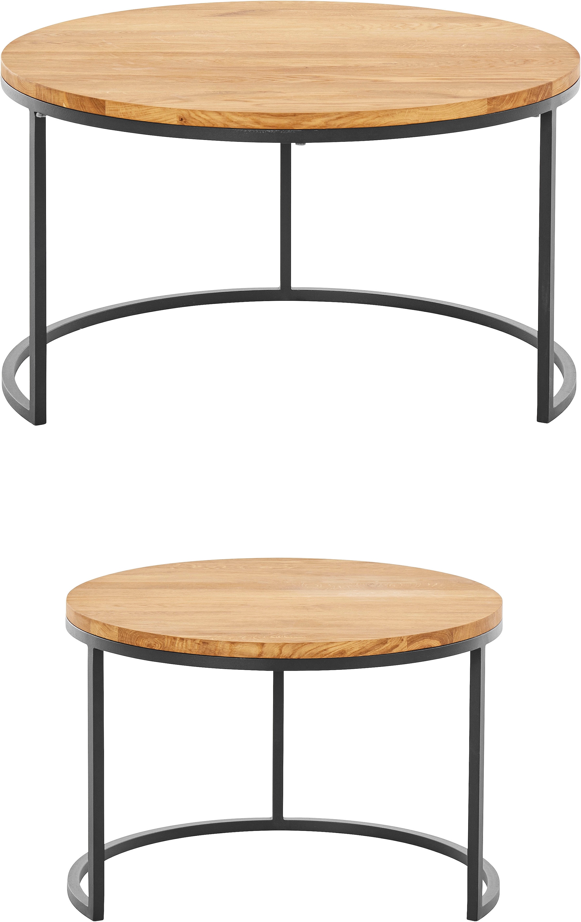 Guido Maria Kretschmer Home&Living Couchtisch, (Set, 2 St., Zwei Couchtische im Set)
