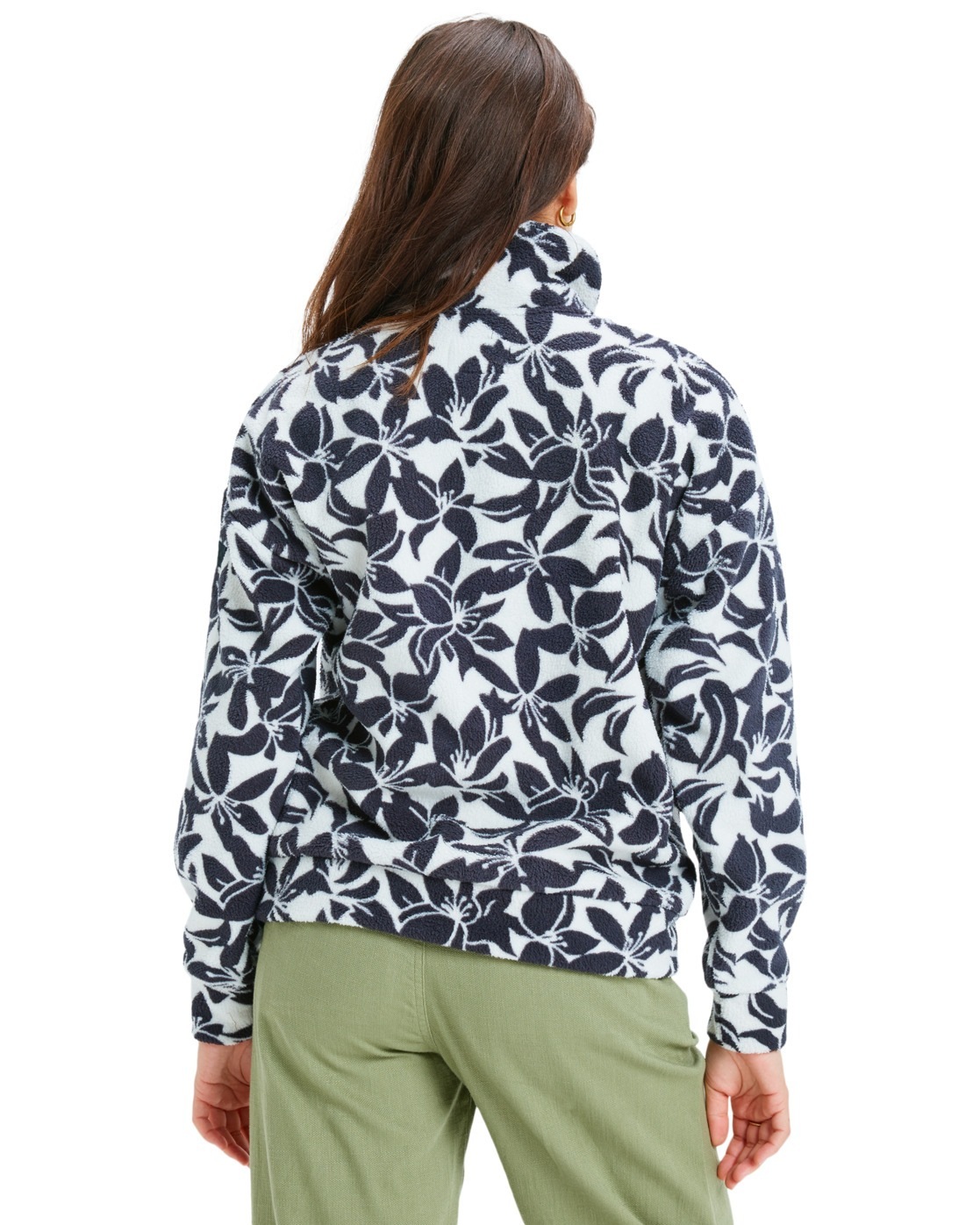 Roxy Strickfleece-Pullover »Live Out Loud«