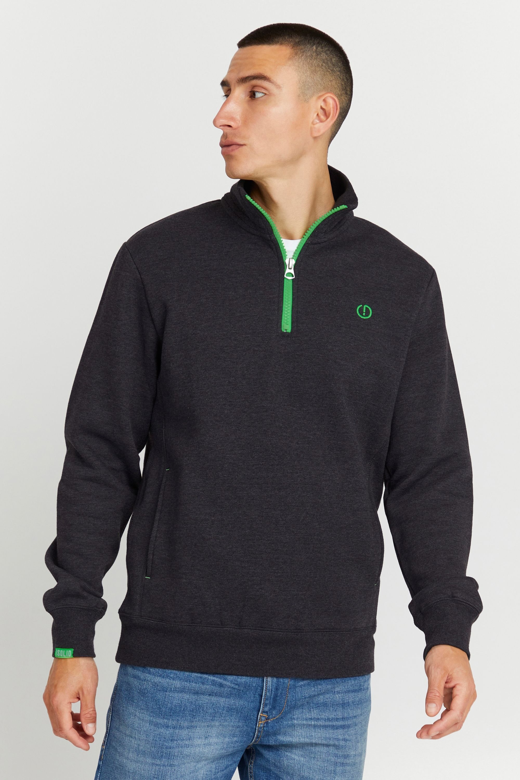 !Solid Sweater »Troyer SDBenn«