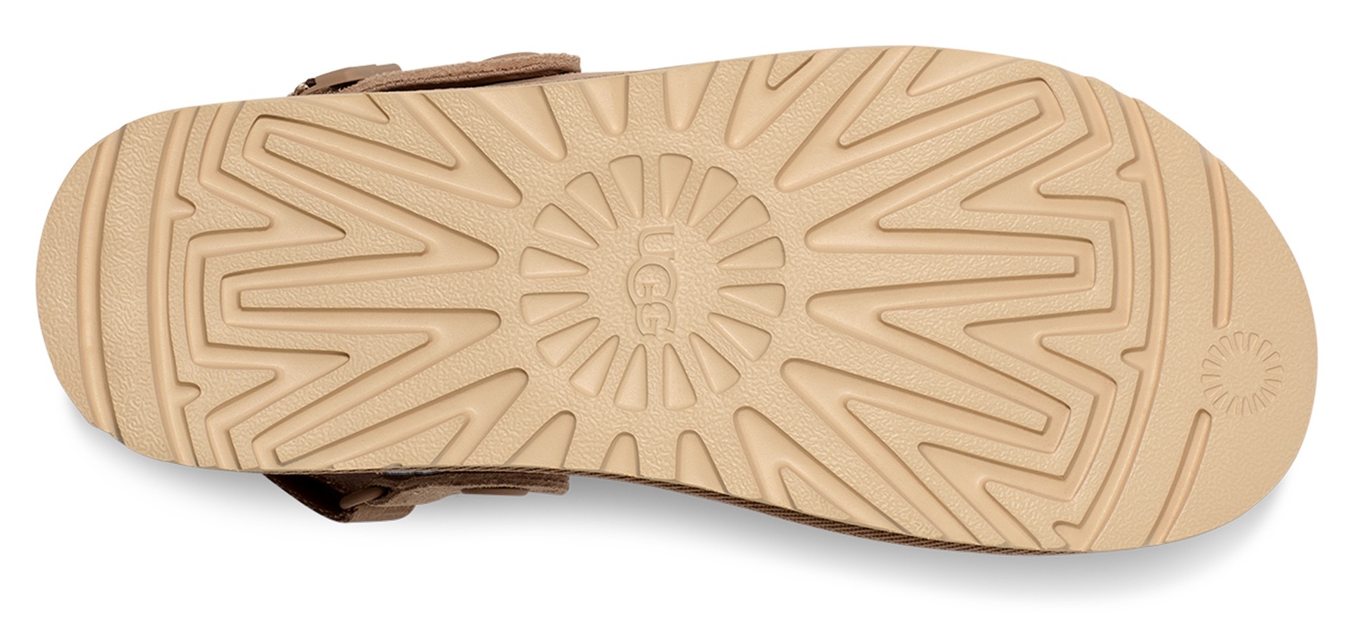 UGG Clog »W GOLDENSTAR CLOG«, Homeslippers, Plateauschuh, Mule mit schwenkbarem Fersenriemen