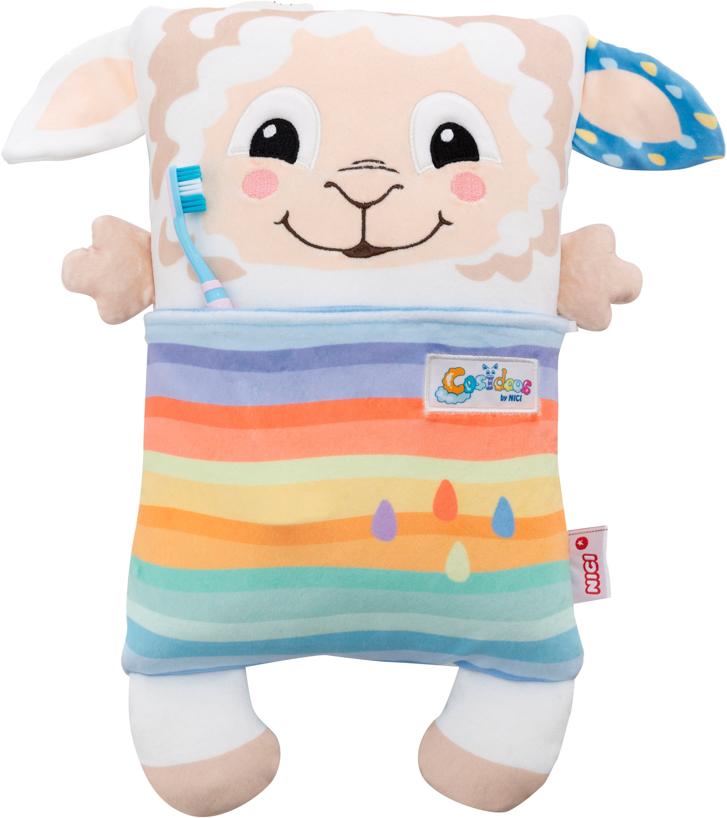 Nici Kuscheltier »Cosidoos, Schaf mit Wendefunktion 30x20 cm«