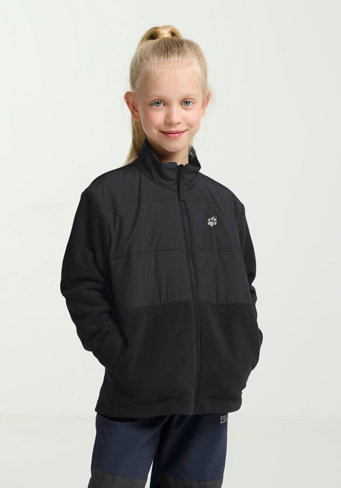 Jack Wolfskin 3-in-1-Funktionsjacke »HYBRID 3IN1 JACKET K«, mit Kapuze
