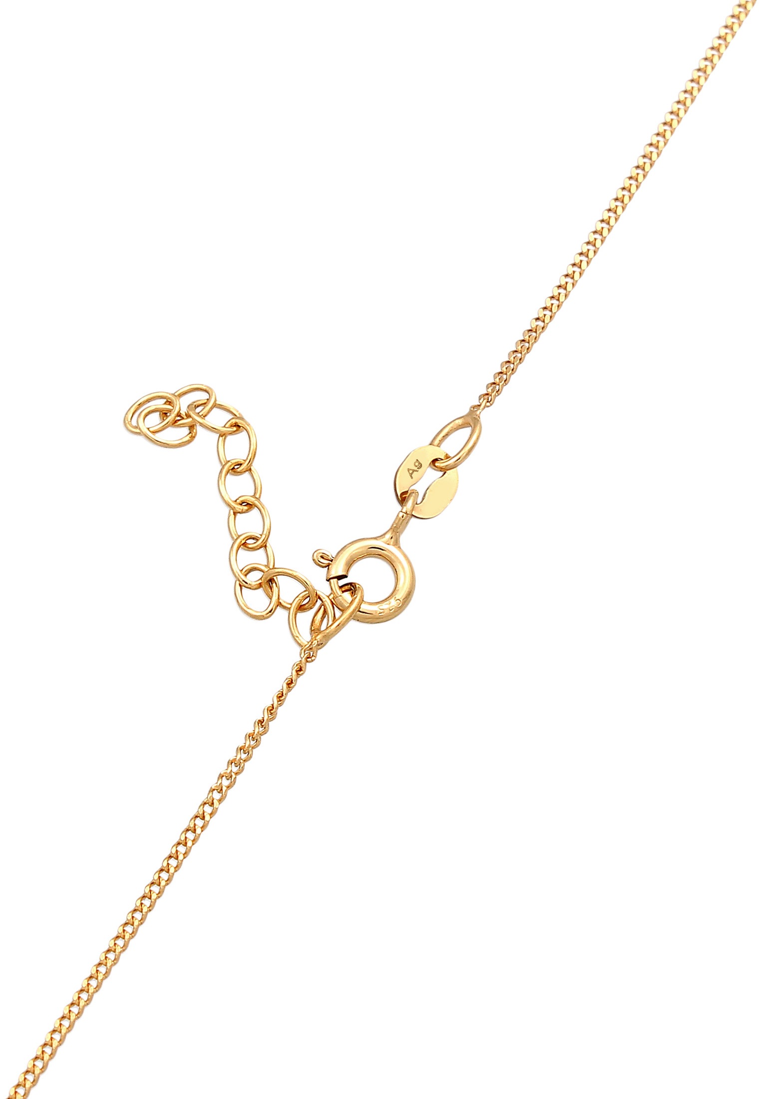 Elli Choker »Halskette Choker Peace Symbol Frieden 925 Silber«