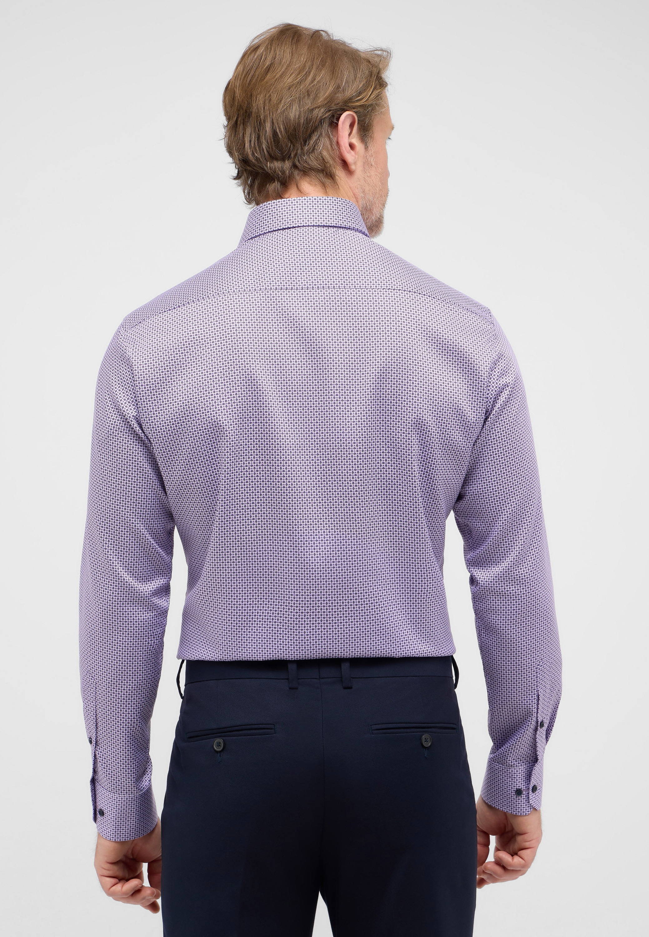 Eterna Langarmhemd »MODERN FIT«, NON IRON (bügelfrei)