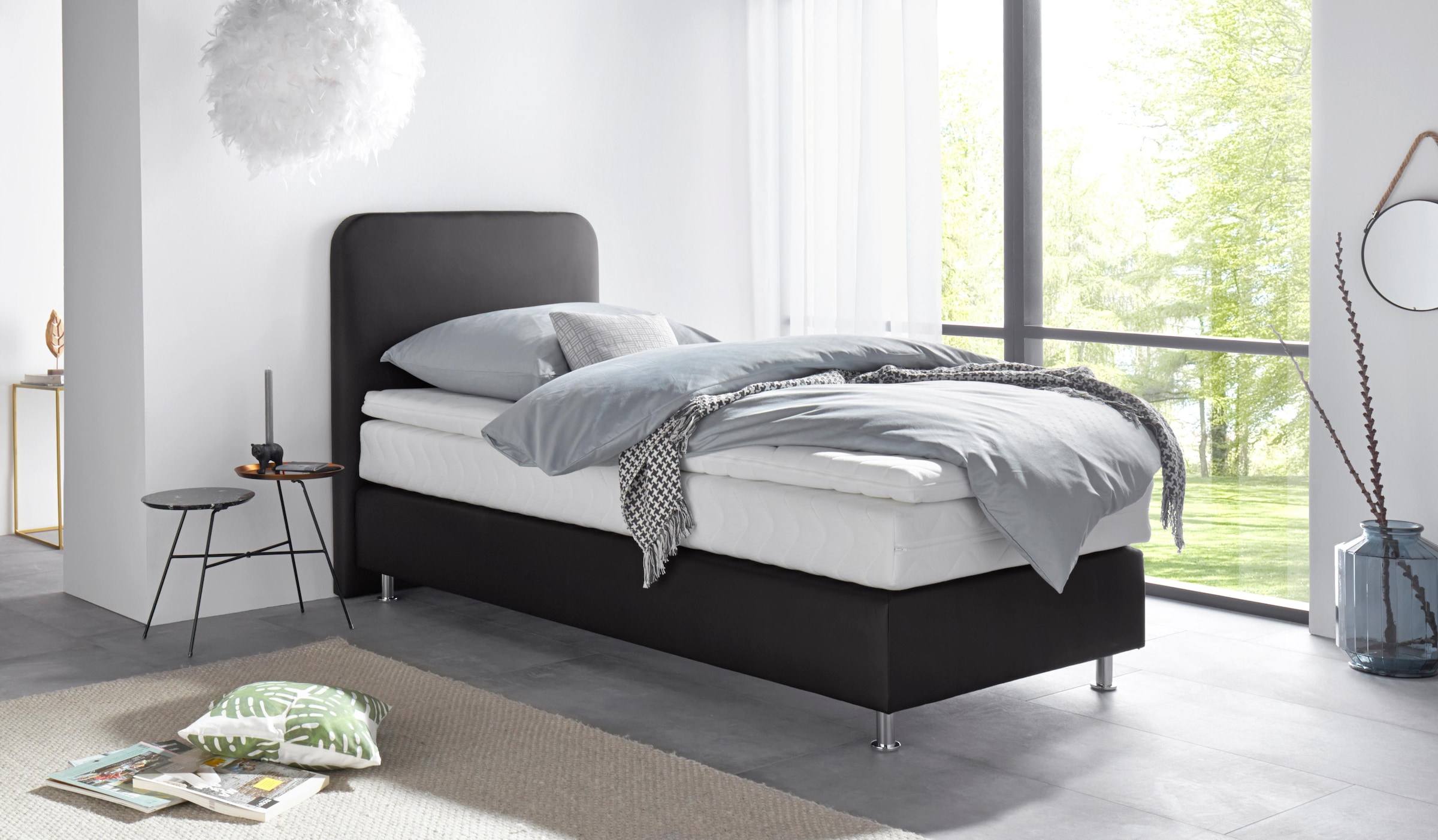 Westfalia Schlafkomfort Boxspringbett, inkl. Kaltschaum-Topper