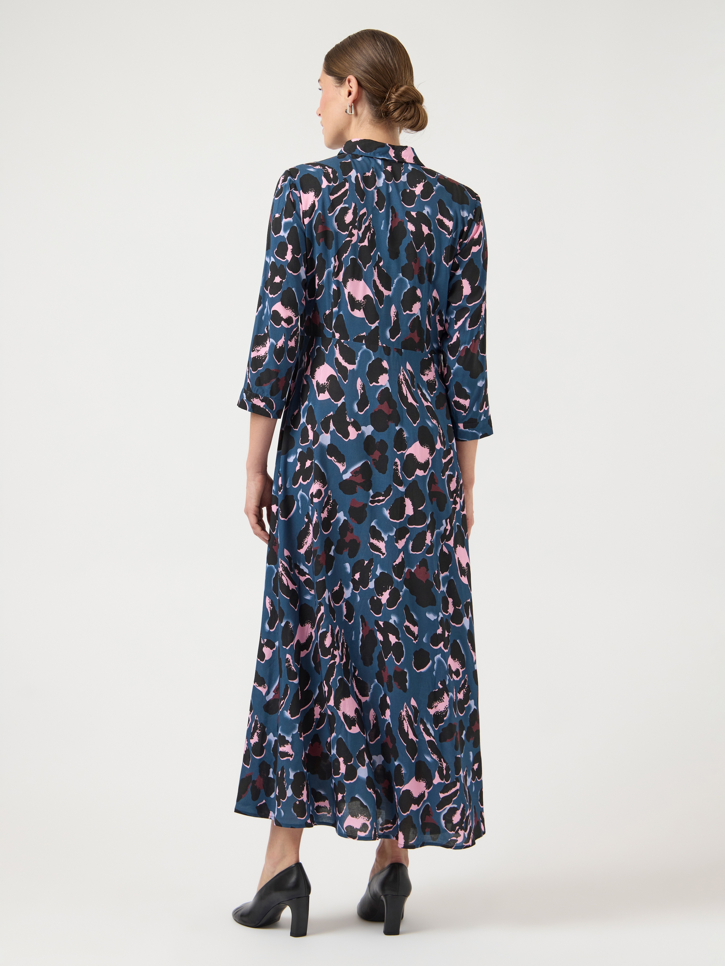 Y.A.S Hemdblusenkleid »YASSAVANNA LONG SHIRT DRESS« Viskose, loose fit