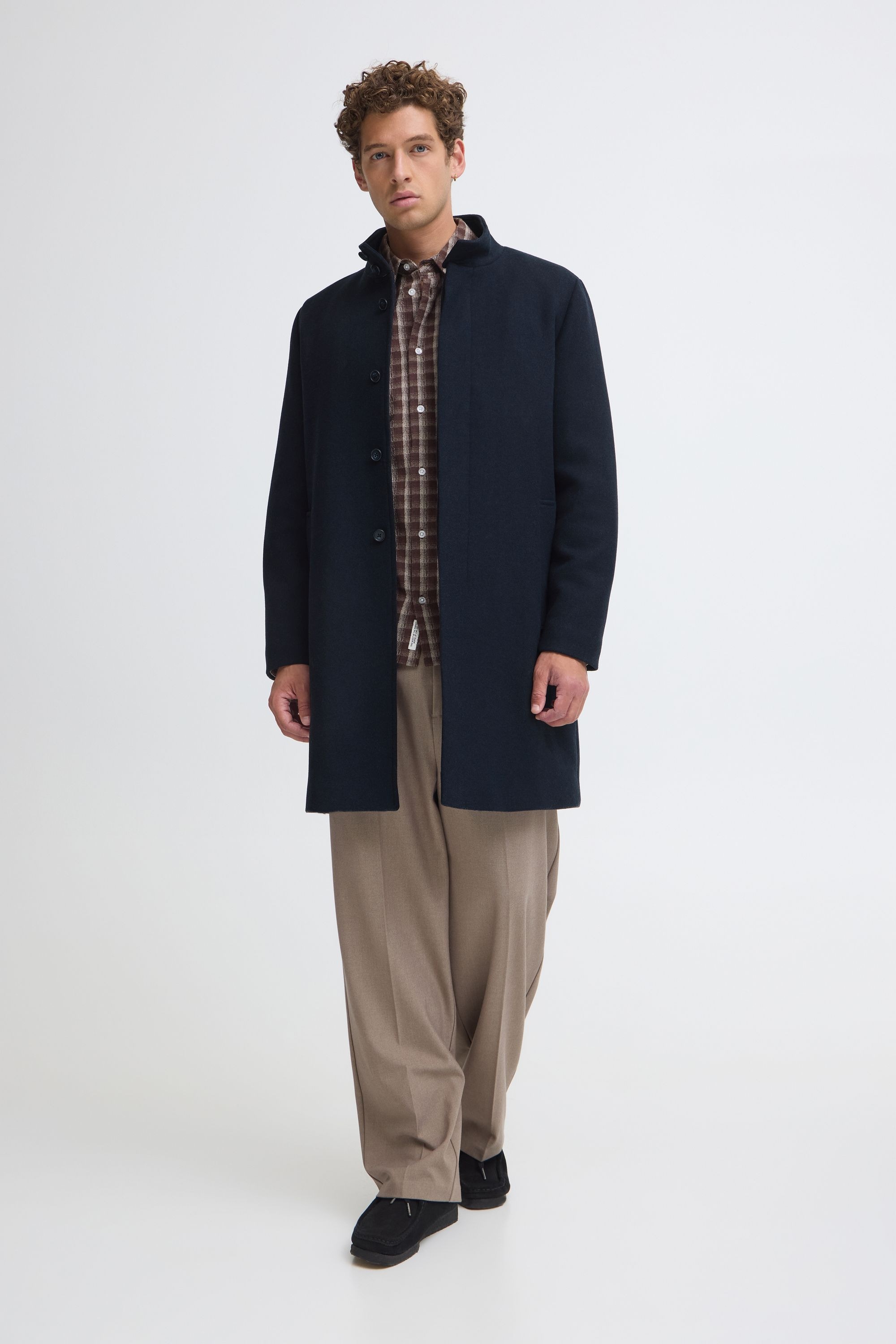 Casual Friday Wollmantel »Wollmantel CFGonzola«