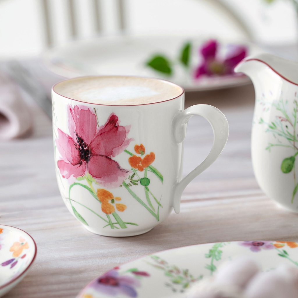 Villeroy & Boch Becher »Latte Macchiato Becher Mariefleur Basic 370 ml bunt«