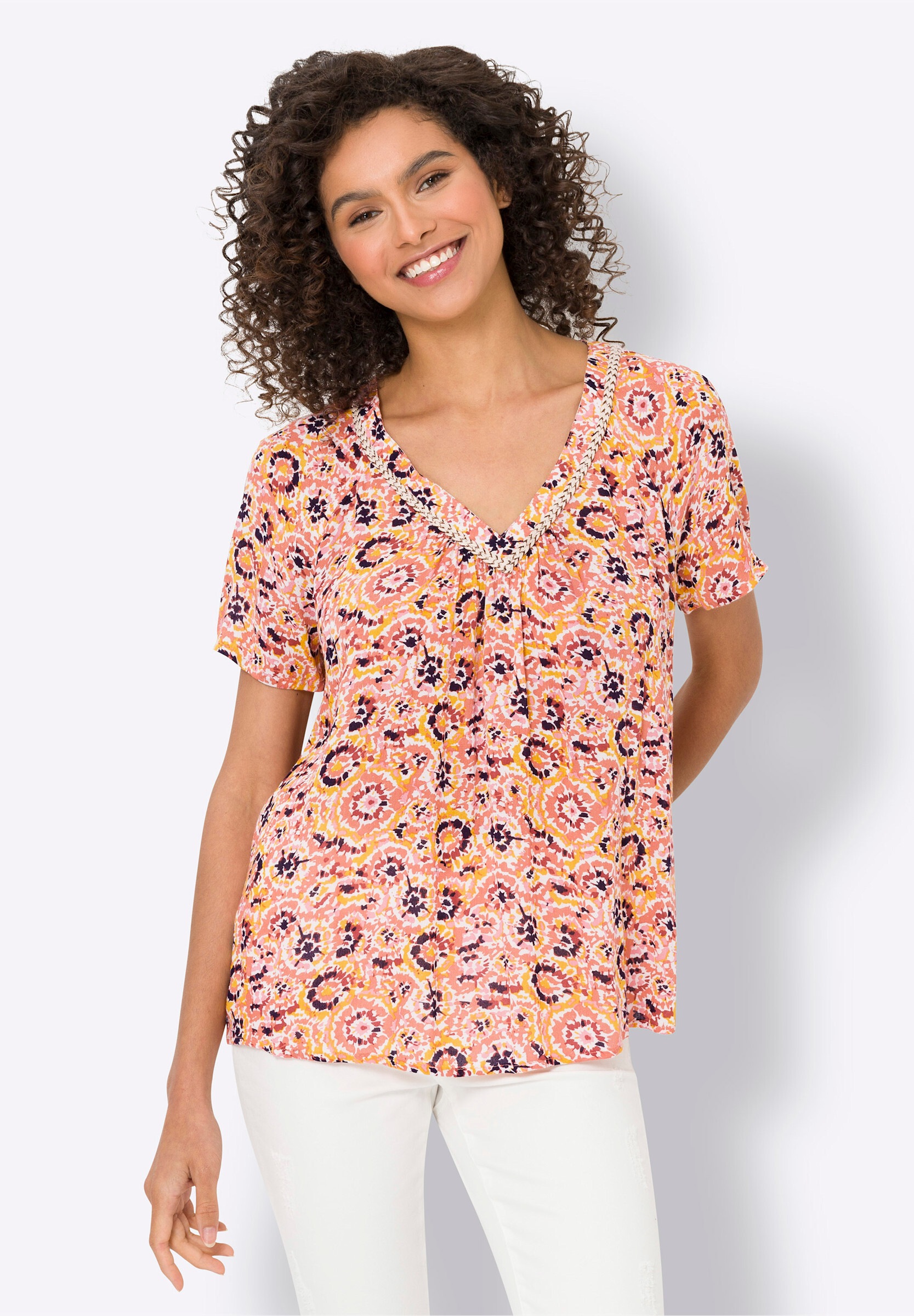 heine Schlupfbluse »Druckbluse Druckbluse nur Ethno-Print«
