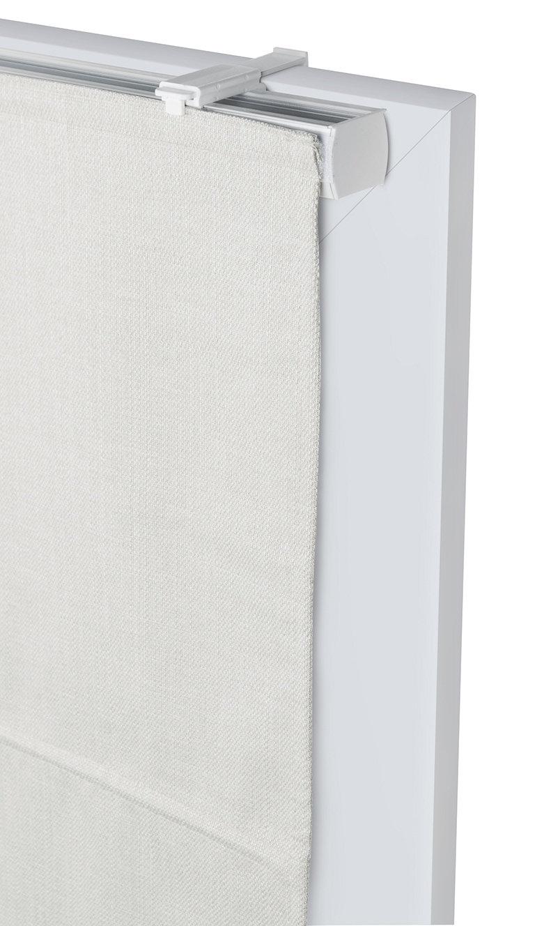 my home Rollo »RIOLA« verdunkelnd Blendschutz | Sichtschutz | Verdunkelung ohne Bohren freihängend Faltrollo in trendiger Leinenoptik NEUHEIT!