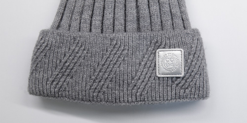 chillouts Bommelmütze elastisch, Formbeständig, gefüttert, mit breitem Umschlag