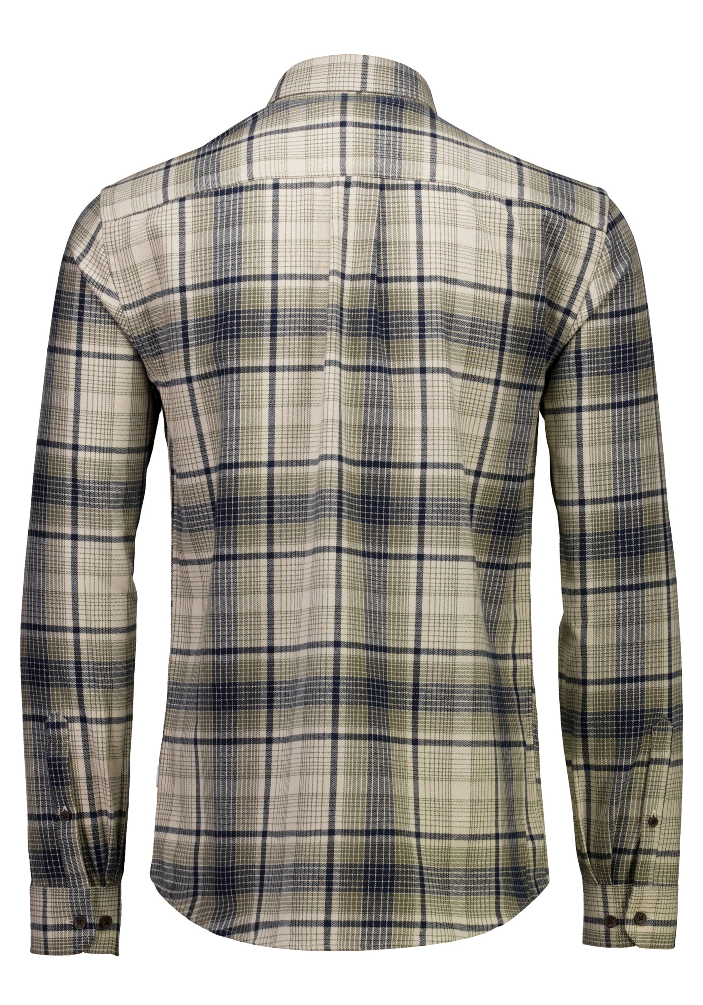 LINDBERGH Karohemd mit Knopfleiste und Button-Down-Kragen / Relaxed Fit