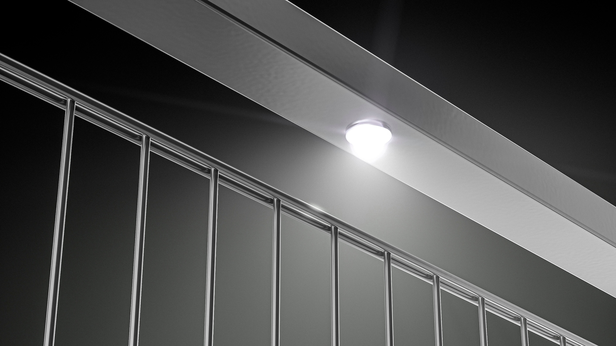 Alberts LED Einbauleuchte »Lichtsystem Highlight«, aufsteckbar, mit 2 Leuchtmitteln für 4 m Zaunlänge